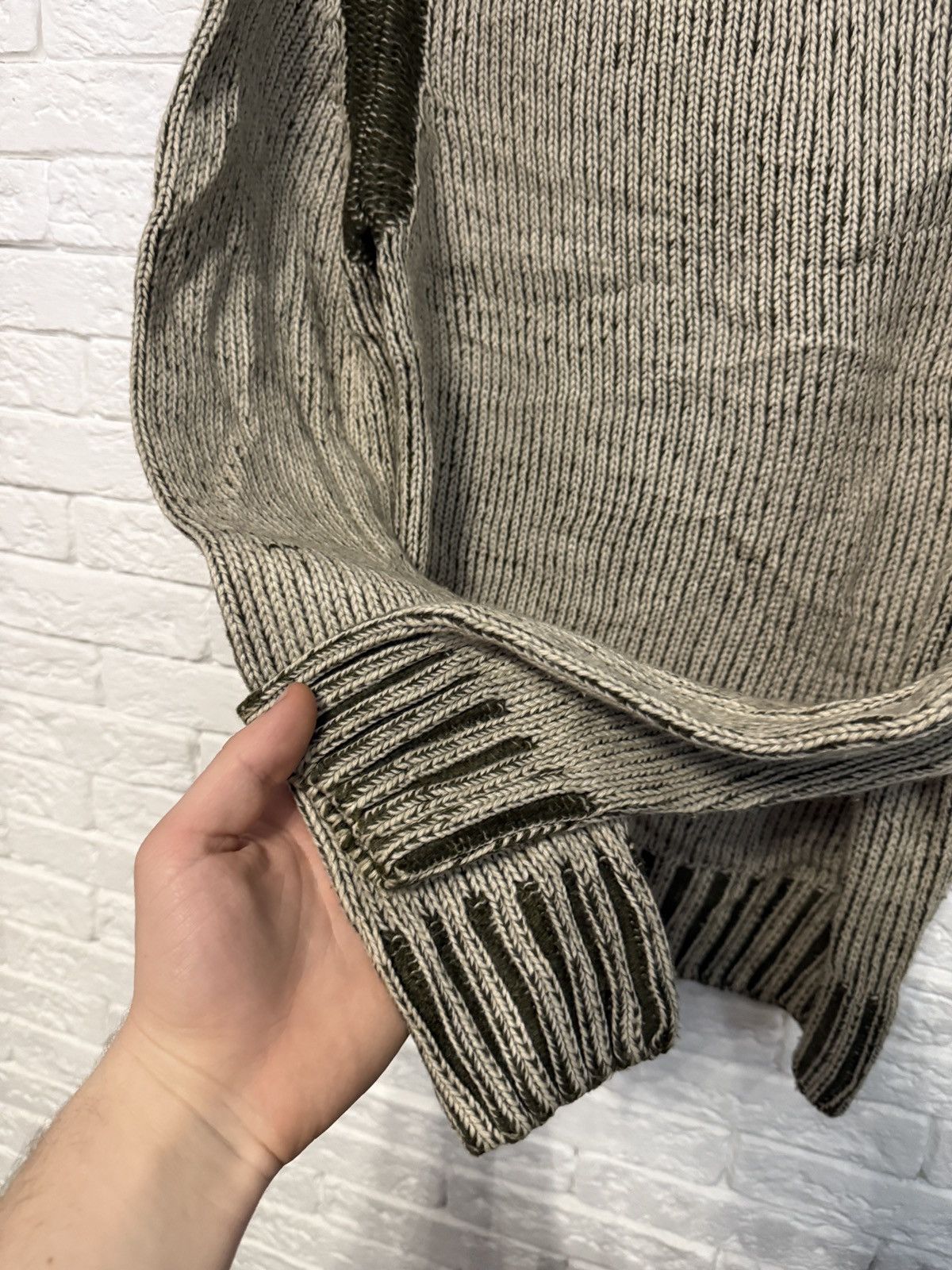 Kapital Kapital If Six Was Nine Hysteric Glamour Type Ribbed Sweater Size US L / EU 52-54 / 3 - 4 Thumbnail