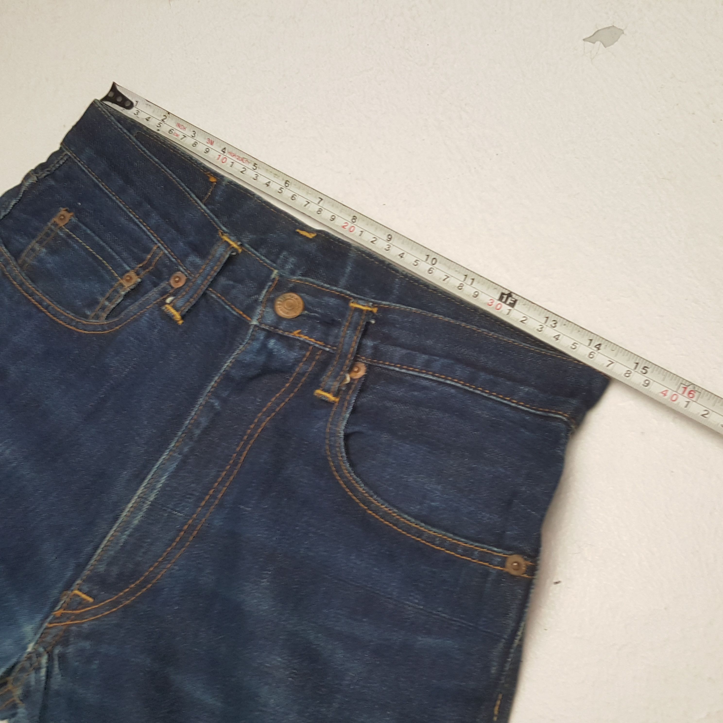 Hysteric Glamour HYSTERIC GLAMOUR Selvedge Japanese Brand Custom Art Jeans Size US 29 - 7 Thumbnail