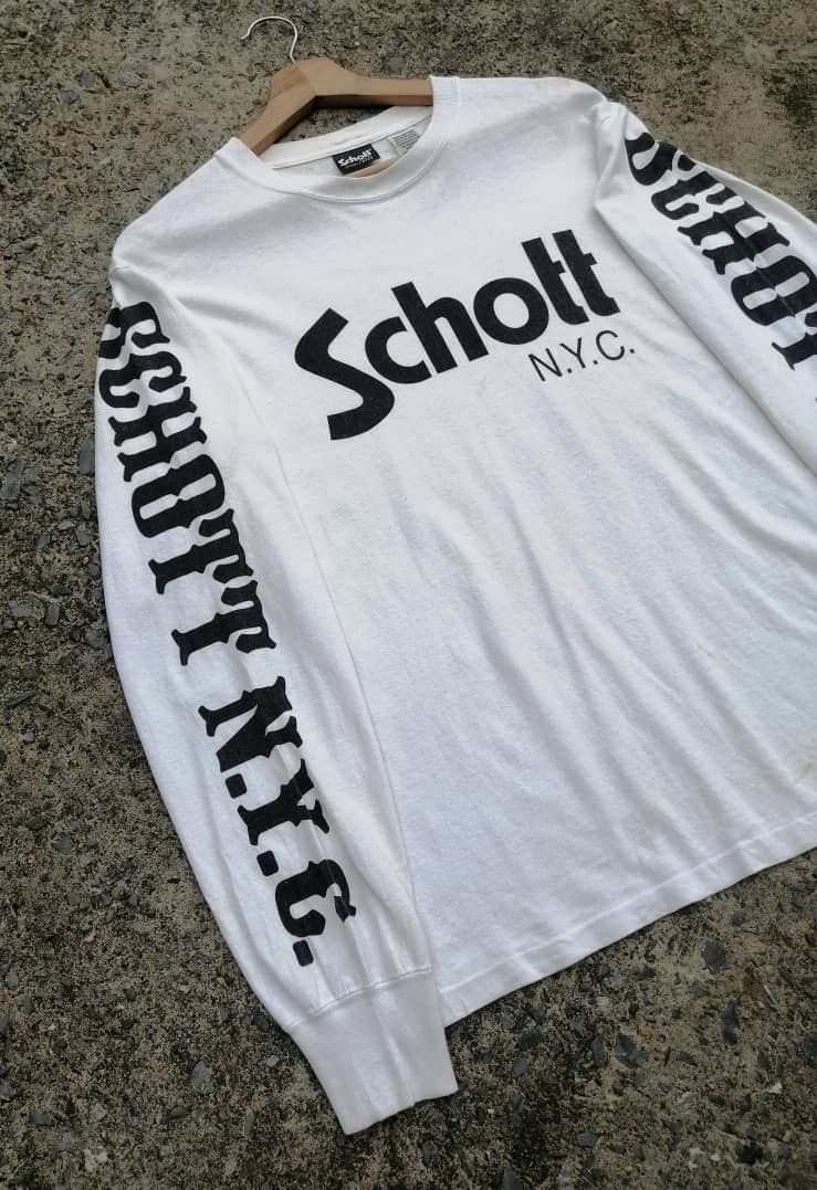 Schott Schott NYC Longsleeve Tee Size US S / EU 44-46 / 1 - 5 Thumbnail