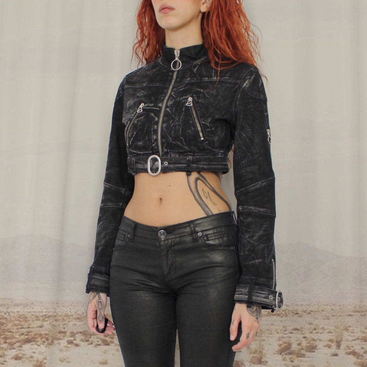 Miss Sixty 🦓MISS SIXTY CROP JACKET🦓 Size M / US 6-8 / IT 42-44 - 2 Thumbnail