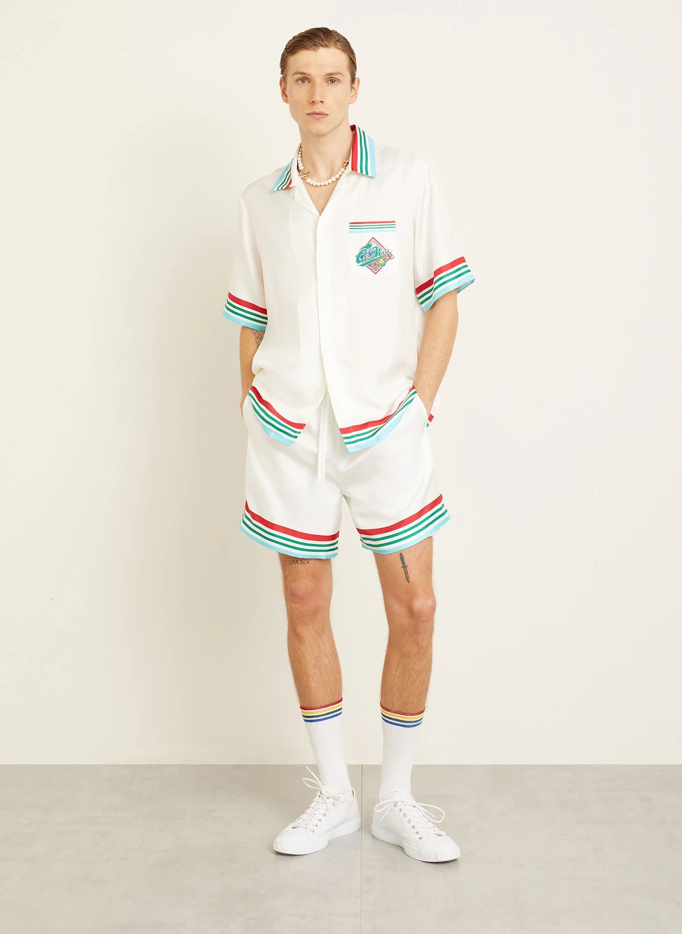 Casablanca o1y0526 Short in Multicolor Size US 38 / EU 54 - 2 Thumbnail