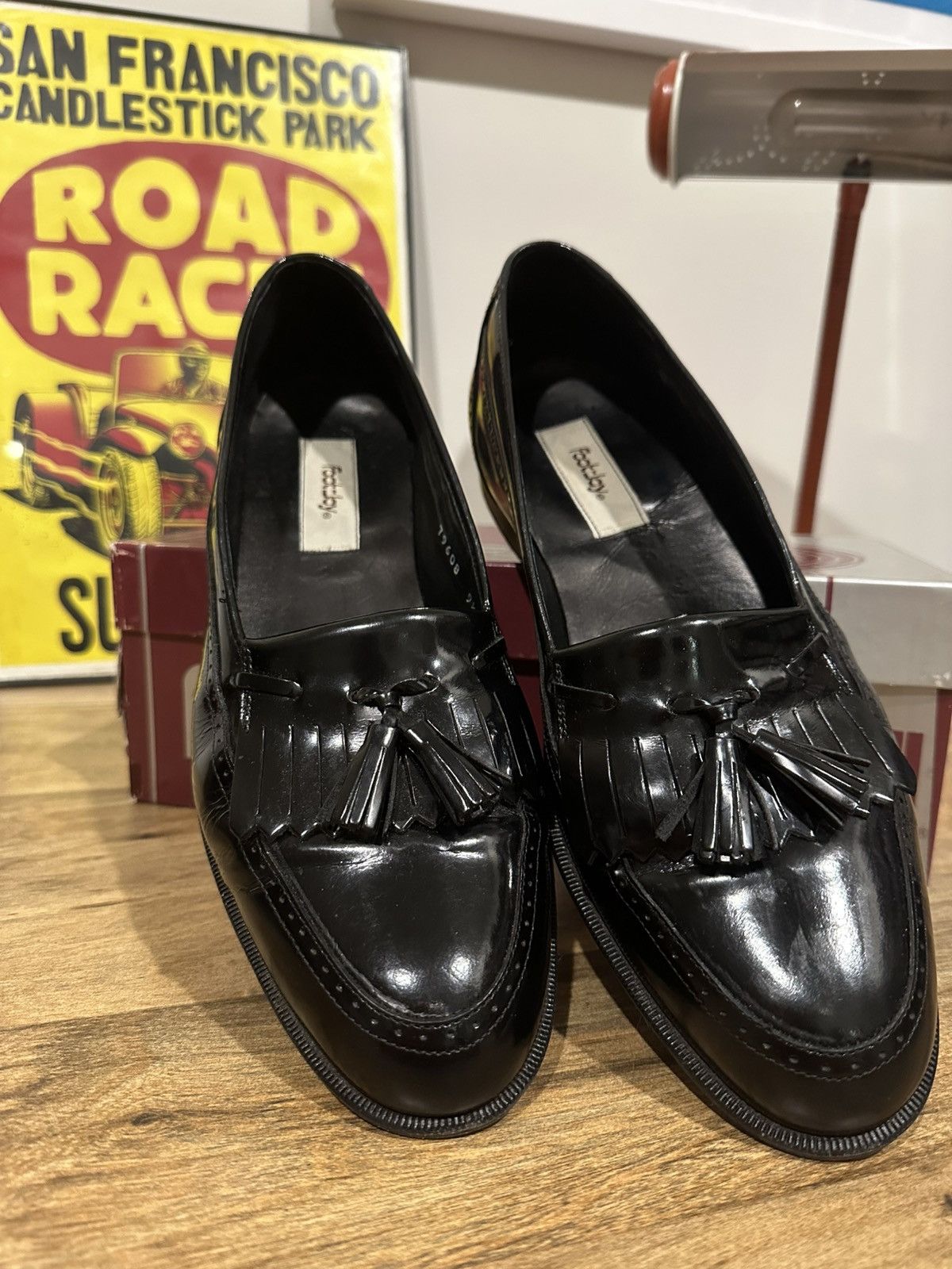 Footjoy Vintage Footjoy Italian Leather Tassel Loafers 9.5 M Size US 9.5 / EU 42-43 - 2 Thumbnail