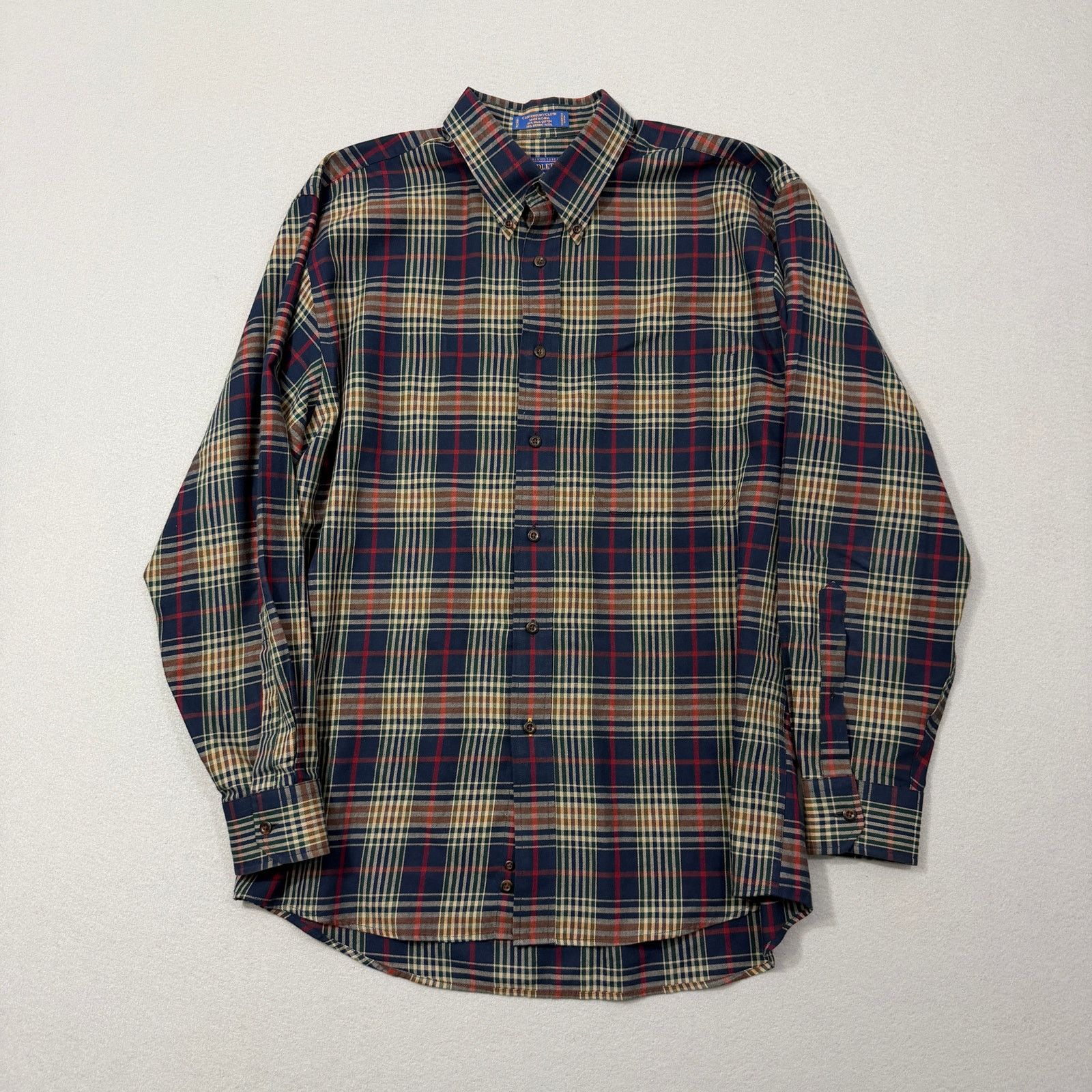Pendleton Pendleton Canterbury Cloth Shirt Large Plaid Long Sleeve Size US L / EU 52-54 / 3 - 1 Thumbnail