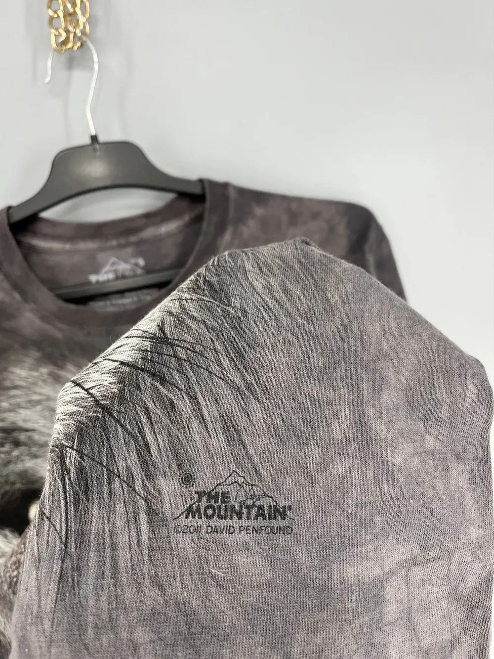 The Mountain Vintage Y2K The Mountain Wolf Face Size S T-Shirt Size US S / EU 44-46 / 1 - 7 Thumbnail