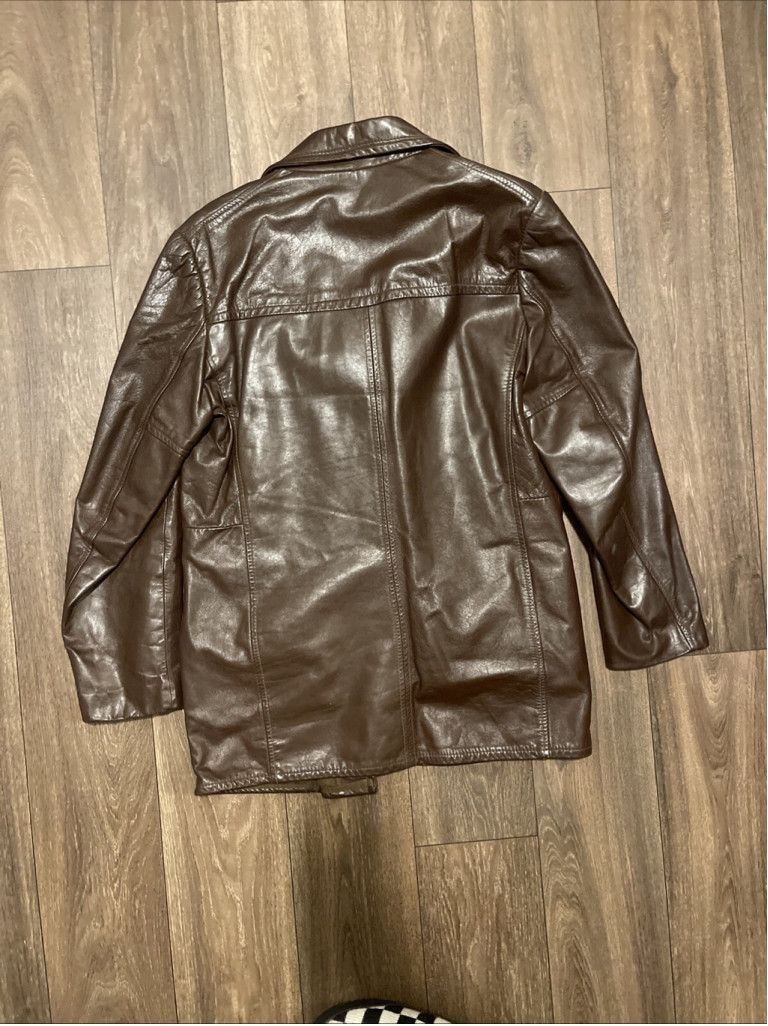 Other Ralph Edward’s Vtg Brown Leather Jacket W/ Faux Fur Inside Size US M / EU 48-50 / 2 - 8 Thumbnail