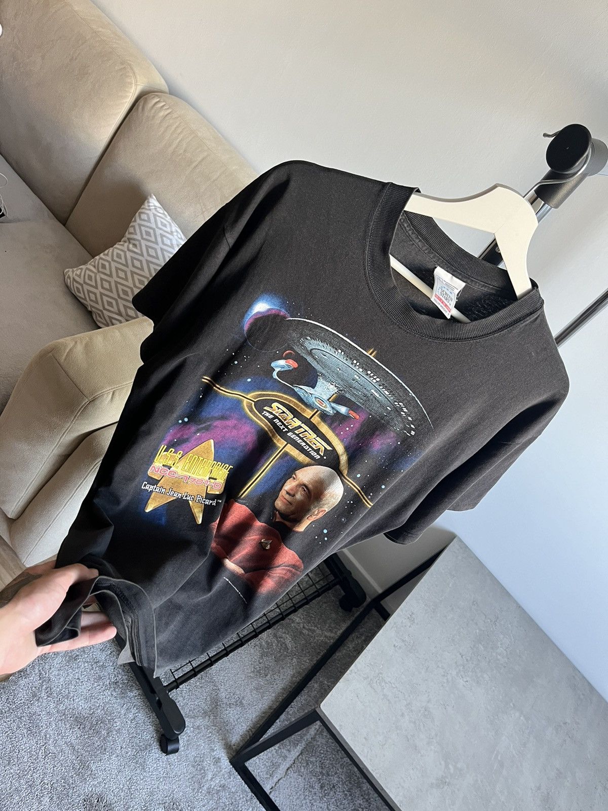 Vintage Vintage Startrek 2000 T-Shirt Size US L / EU 52-54 / 3 - 7 Thumbnail
