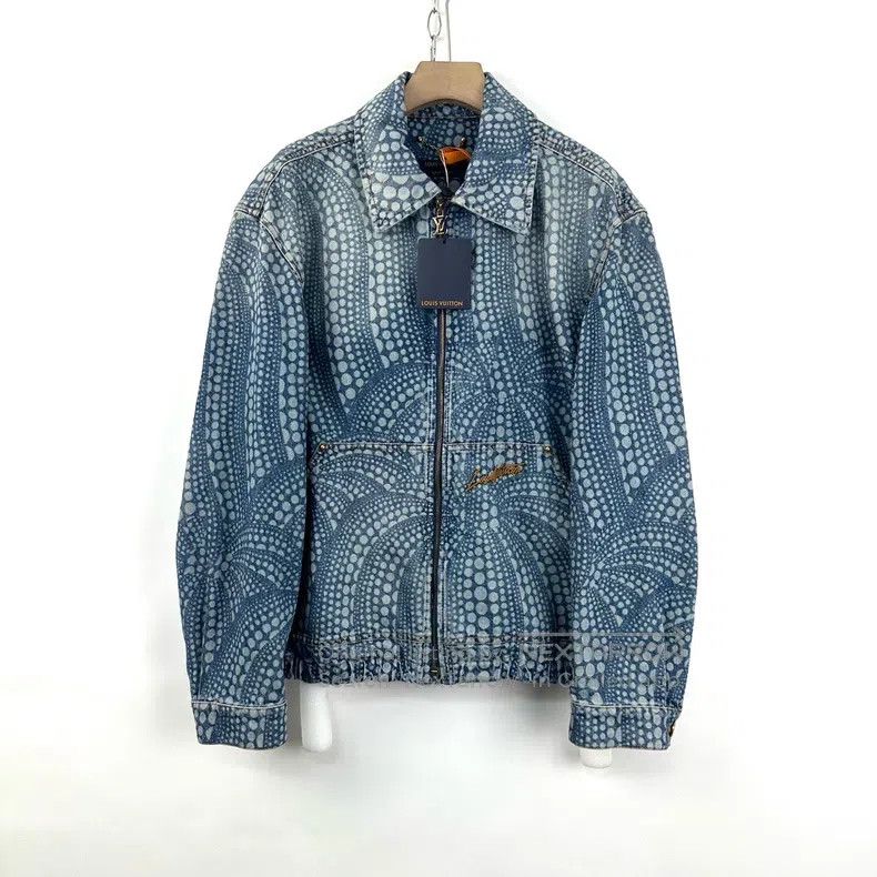 Louis Vuitton Louis Vuitton Kusama pumpkin-printed denim jacket Size US M / EU 48-50 / 2 - 1 Thumbnail