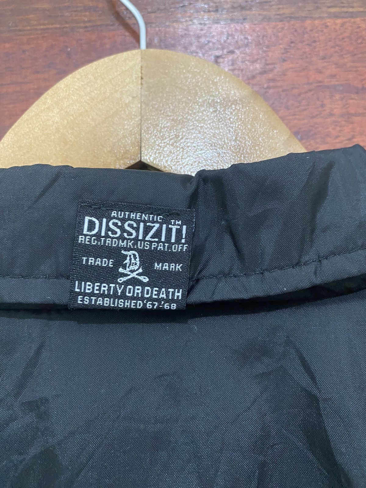 Dissizit × Japanese Brand Dissizit Liberty Or Death Big Logo Coach Jacket Size US L / EU 52-54 / 3 - 6 Thumbnail