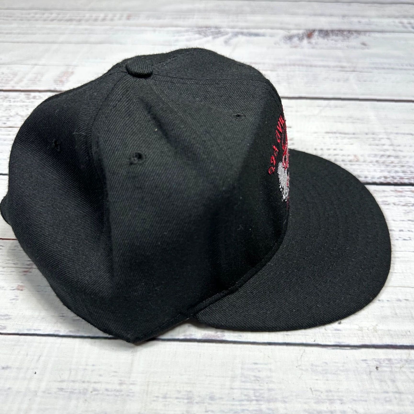 Bally Vtg USAF 92nd Civil Engineers Prime Beef Snapback Ball Cap Black One Size Size ONE SIZE - 4 Thumbnail