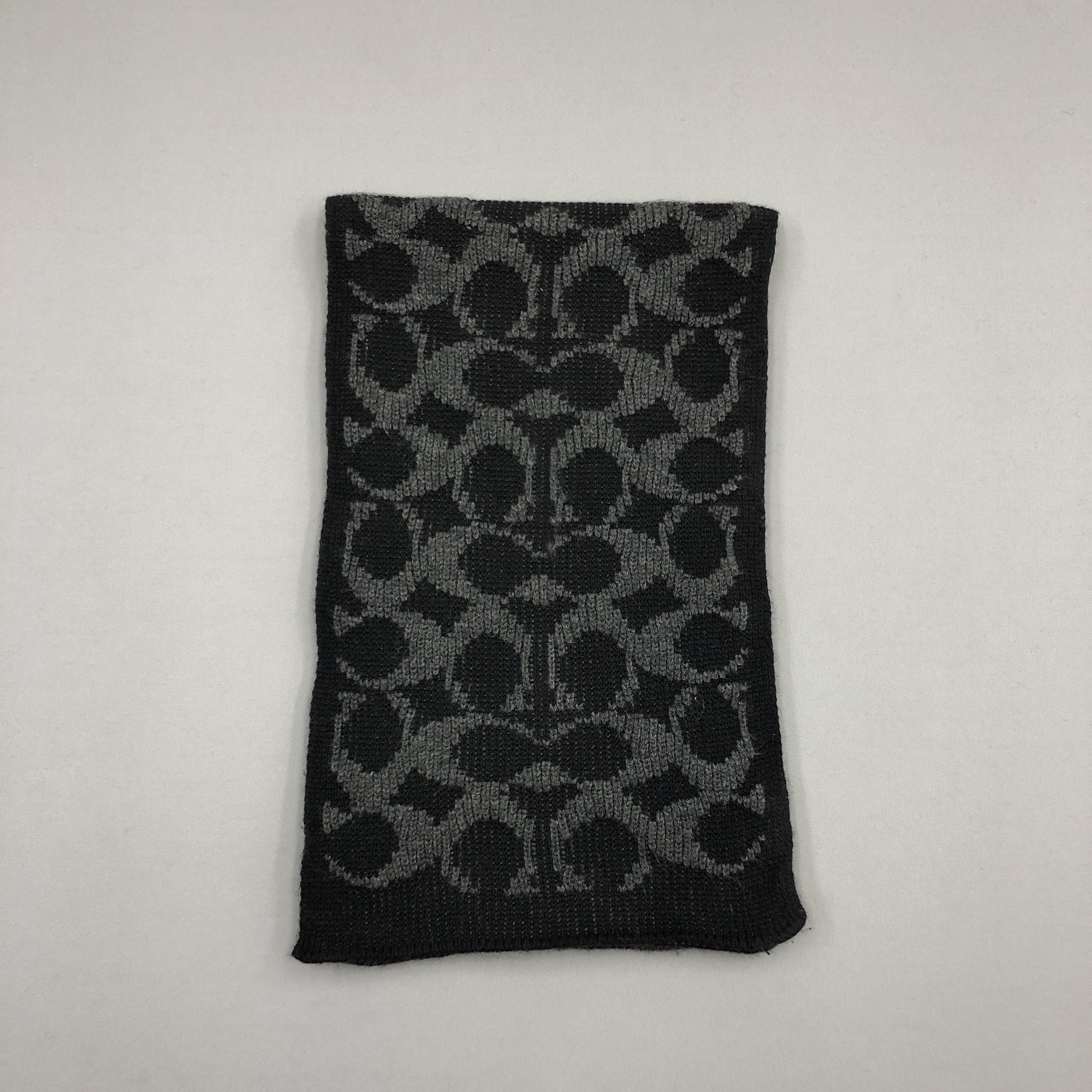 Coach Vintage Coach Scarf Muffler Monogram Wool Scarves Size ONE SIZE - 2 Thumbnail