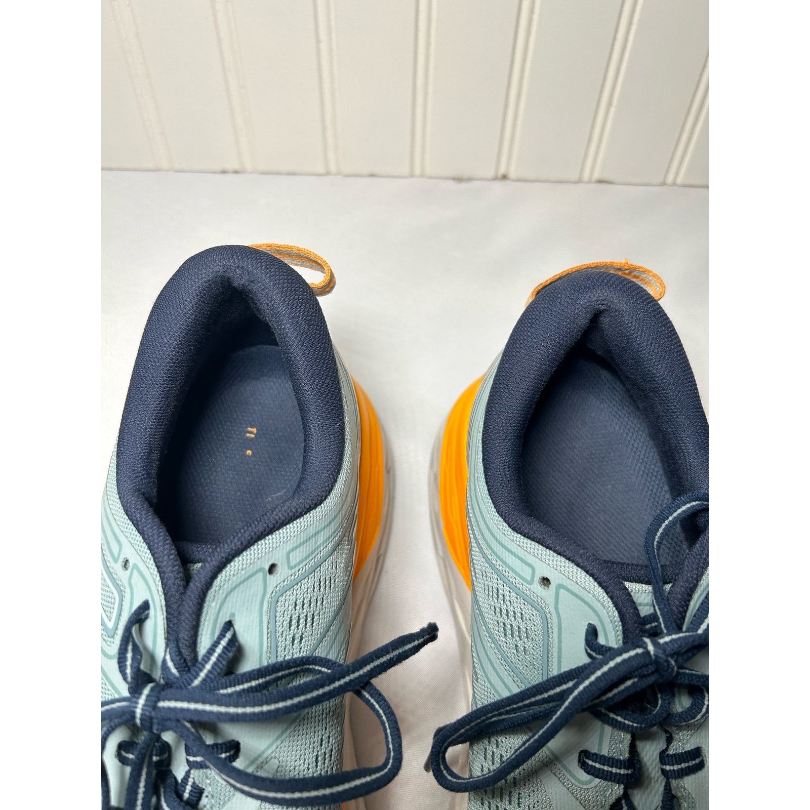 Hoka Hoka One One Bondi 7 Running Shoes Womens 10.5 Blue Size US 10.5 / IT 40.5 - 5 Thumbnail