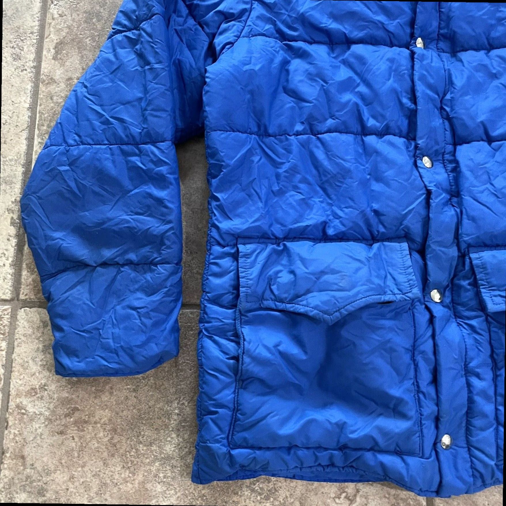 Vintage VINTAGE Woolrich Puffer Jacket Mens Medium Blue Size US M / EU 48-50 / 2 - 3 Thumbnail