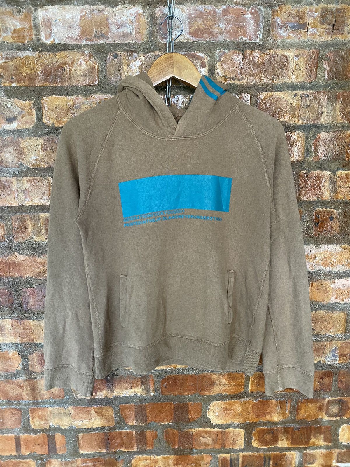 Japanese Brand RNA DNA 2001 generation Fuck You Chimpanzees hoodie Size US S / EU 44-46 / 1 - 2 Thumbnail