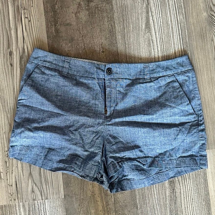 Merona merona blue mid rise shorts Size 30" / US 8 / IT 44 - 1 Thumbnail