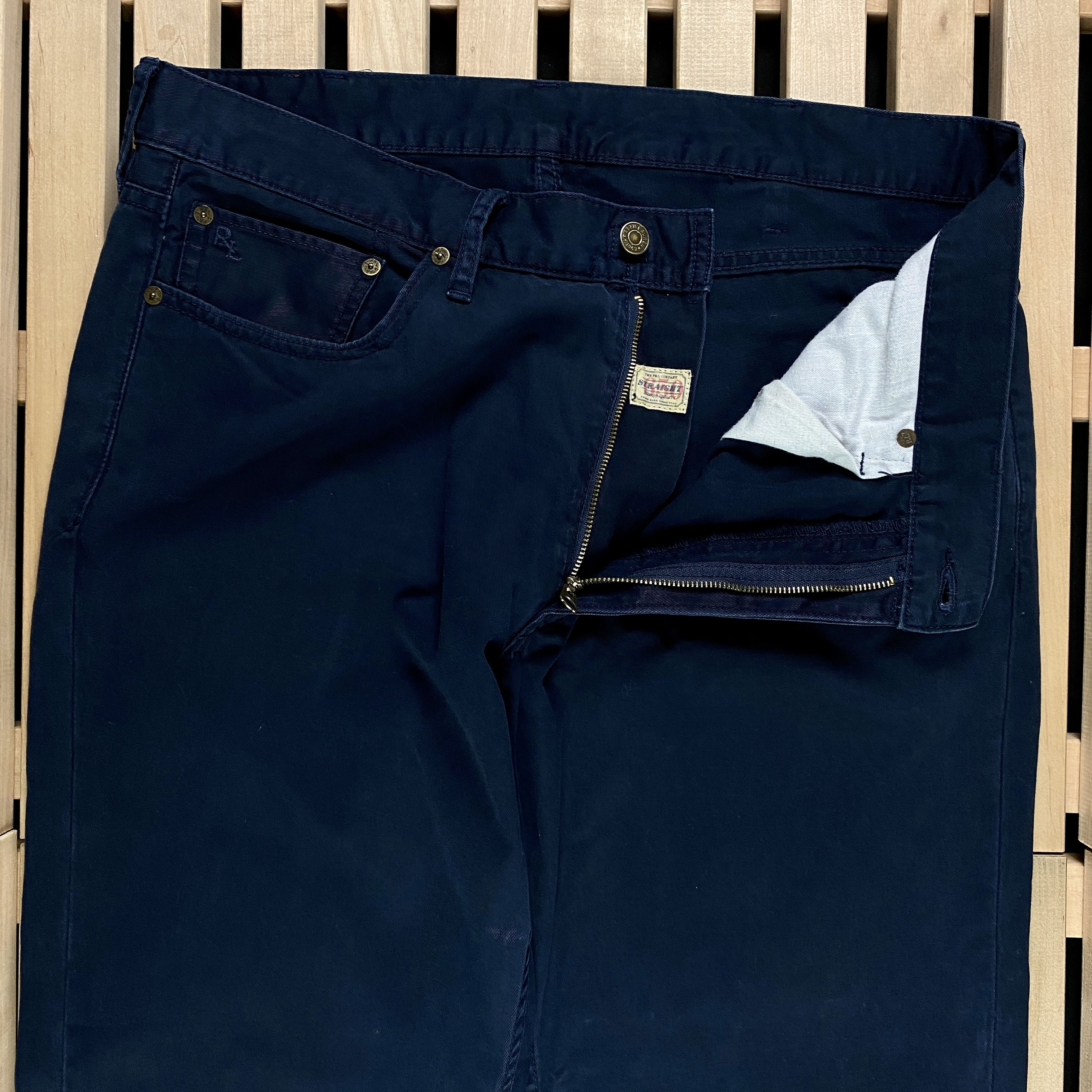 Polo Ralph Lauren × Ralph Lauren Mens Denim Pants Polo Ralph Lauren Size 36 Cotton Size US 36 / EU 52 - 4 Thumbnail