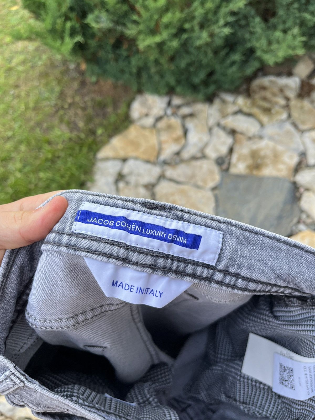 Jacob Cohen Jacob Cohën light grey handmade jeans denim pants trousers Size US 31 - 17 Thumbnail