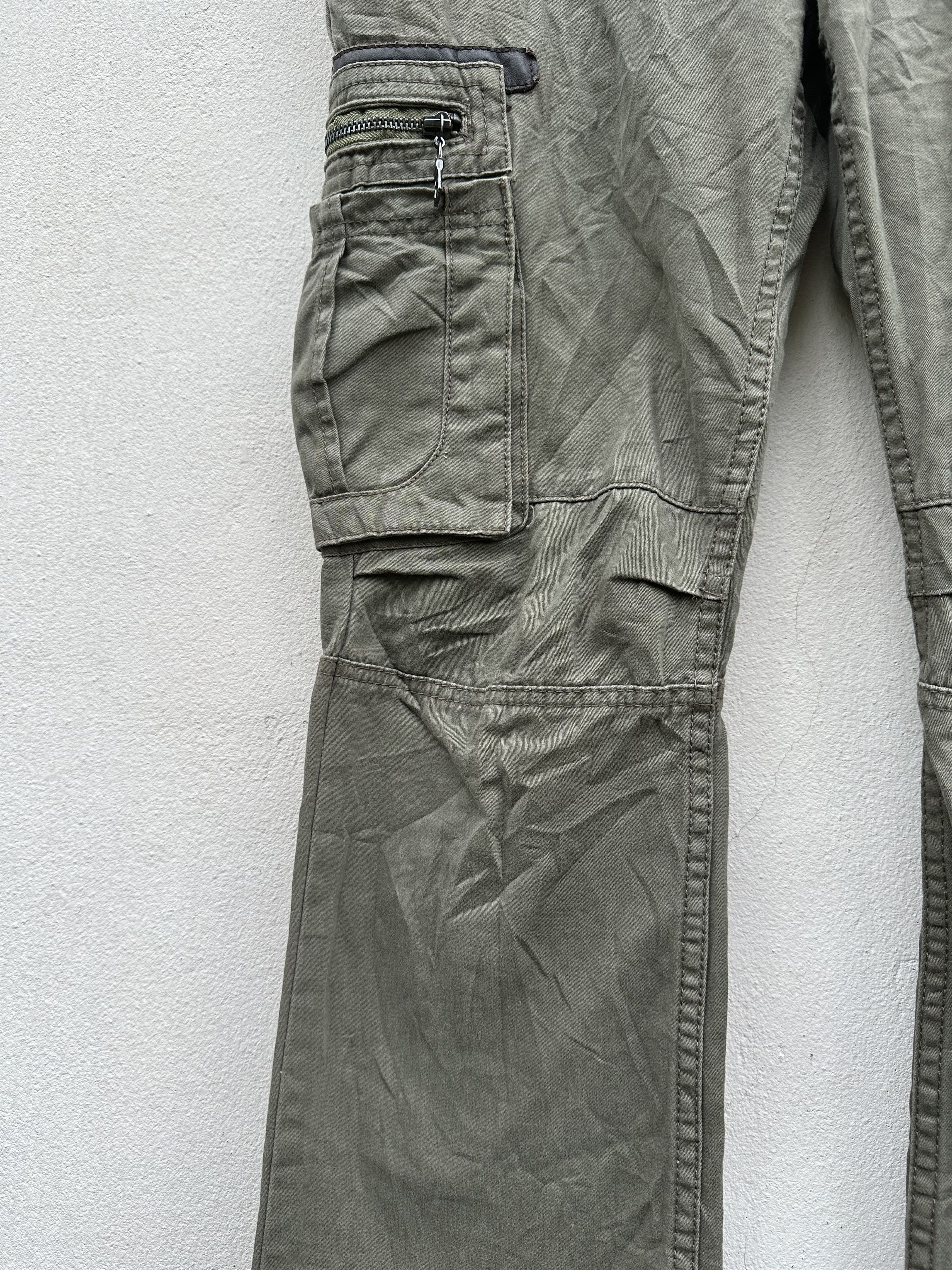 JACKROSE Japanese Brand JackRose Distressed Cargo Trouser Pant Size US 31 - 7 Thumbnail