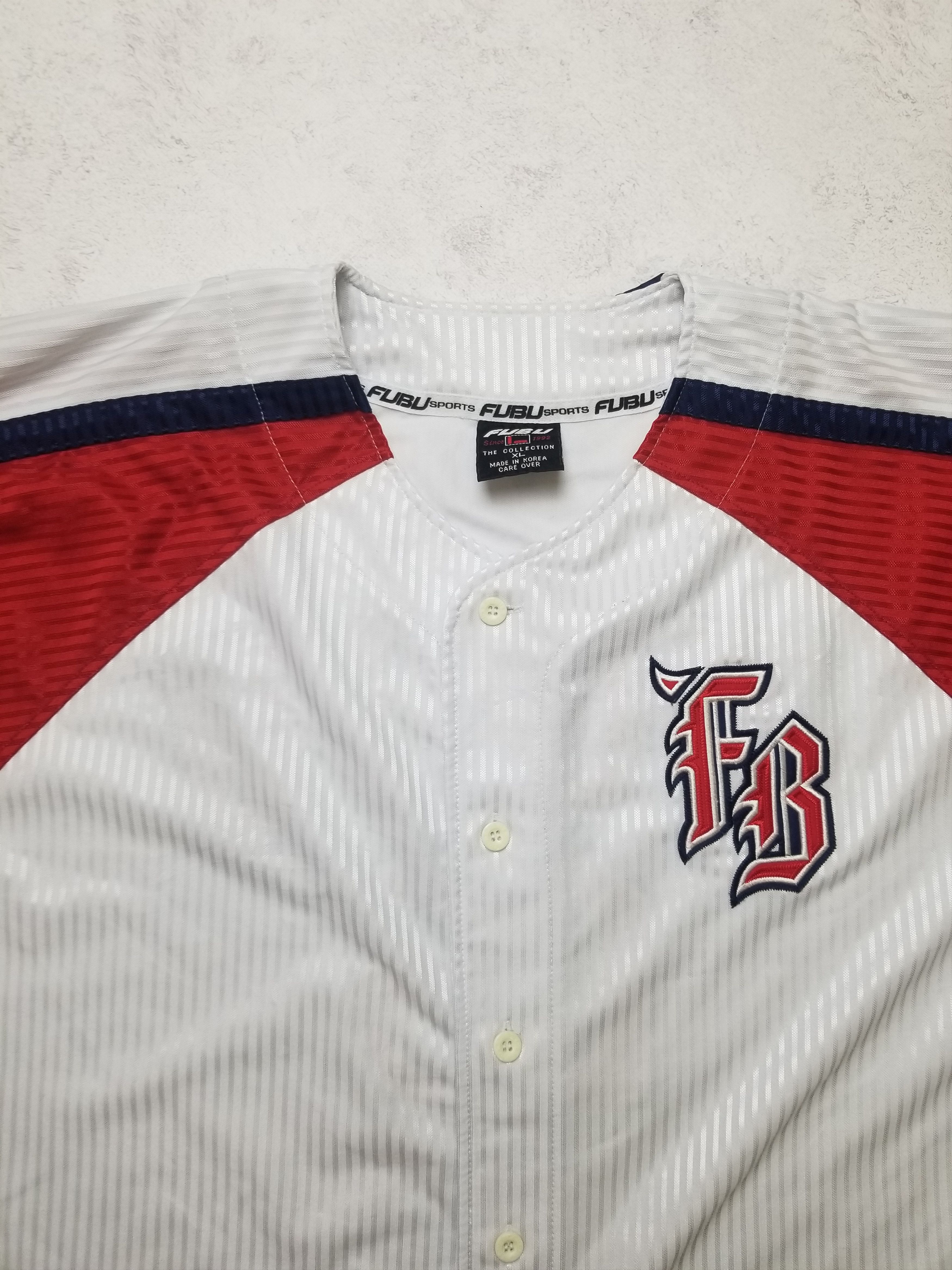 Fubu FUBU 05 Baseball Jersey Size US XL / EU 56 / 4 - 11 Thumbnail