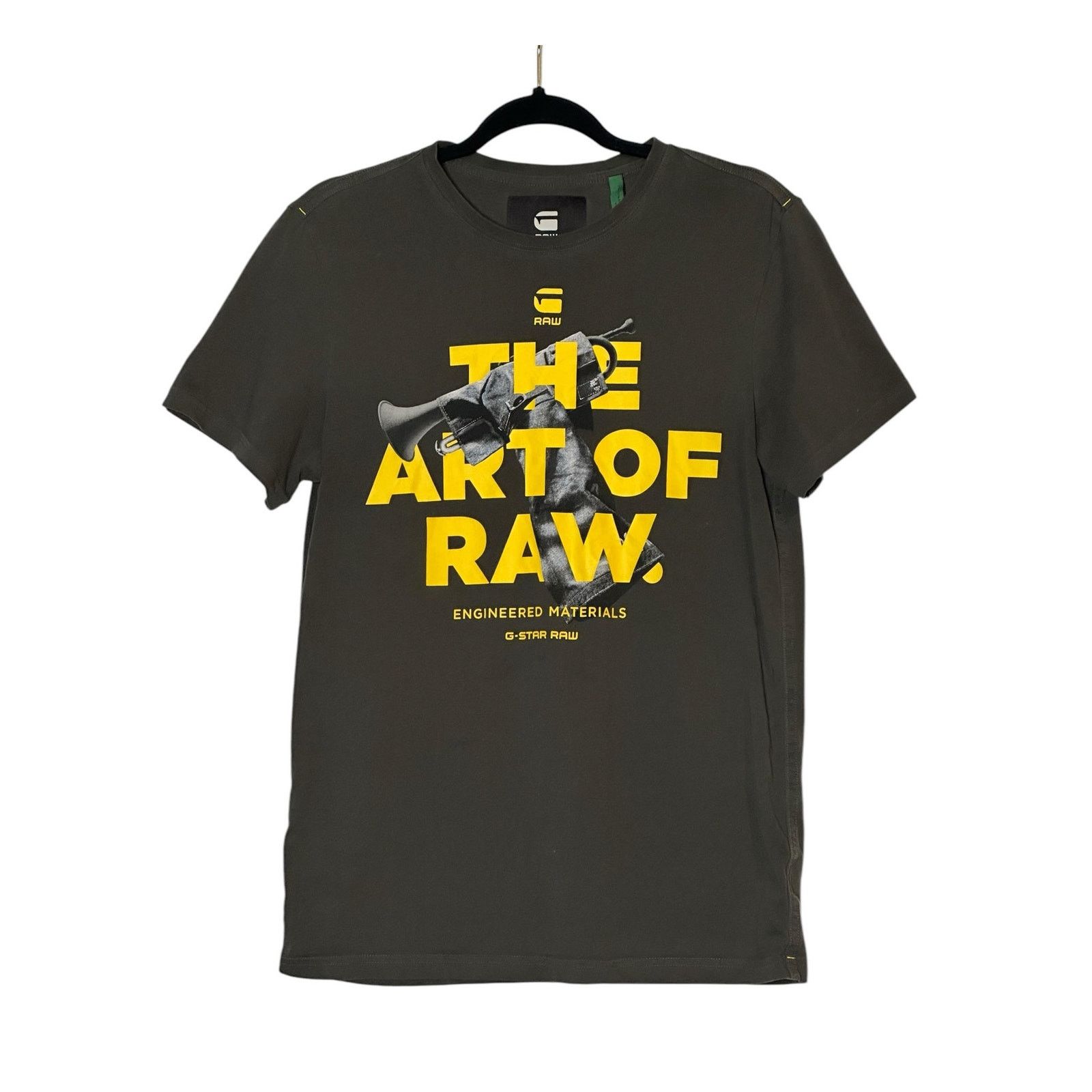 G-Star G-Star Raw The Art of Raw charcoal short sleeves tee size S Size US S / EU 44-46 / 1 - 1 Thumbnail