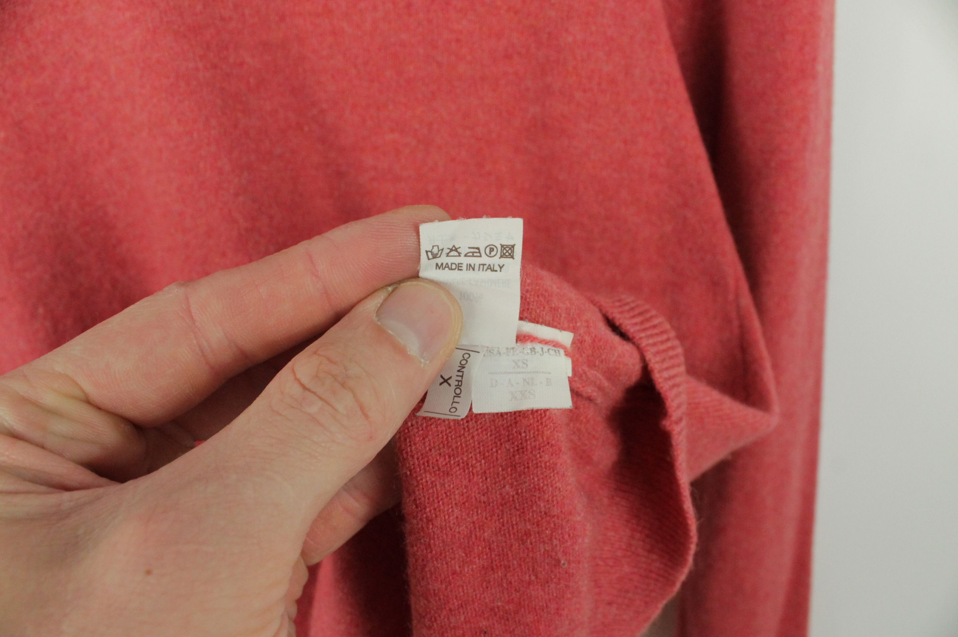 Brunello Cucinelli Brunello Cucinelli Red Cashmere Sweater Pullover Women's Size XS / US 0-2 / IT 36-38 - 11 Thumbnail