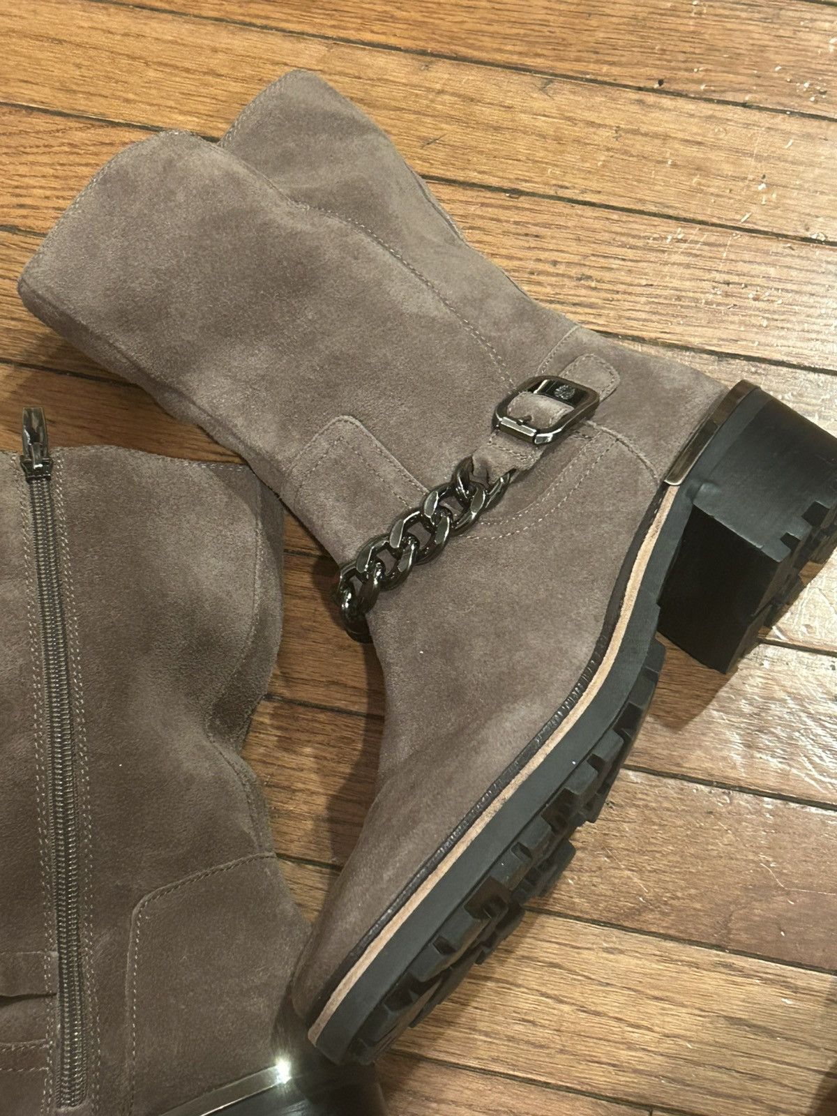 Vince Camuto Vince Camuto Suede Mid-Calf Boots Size US 10 / IT 40 - 8 Thumbnail
