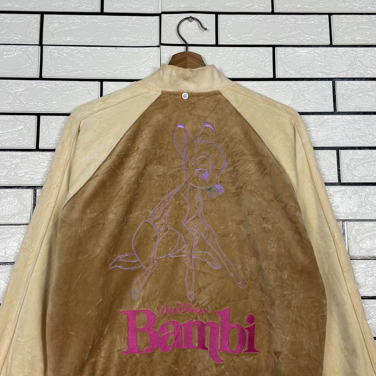 Disney Vintage Walt Disney Bambi Bomber Jacket Size S / US 4 / IT 40 - 8 Thumbnail