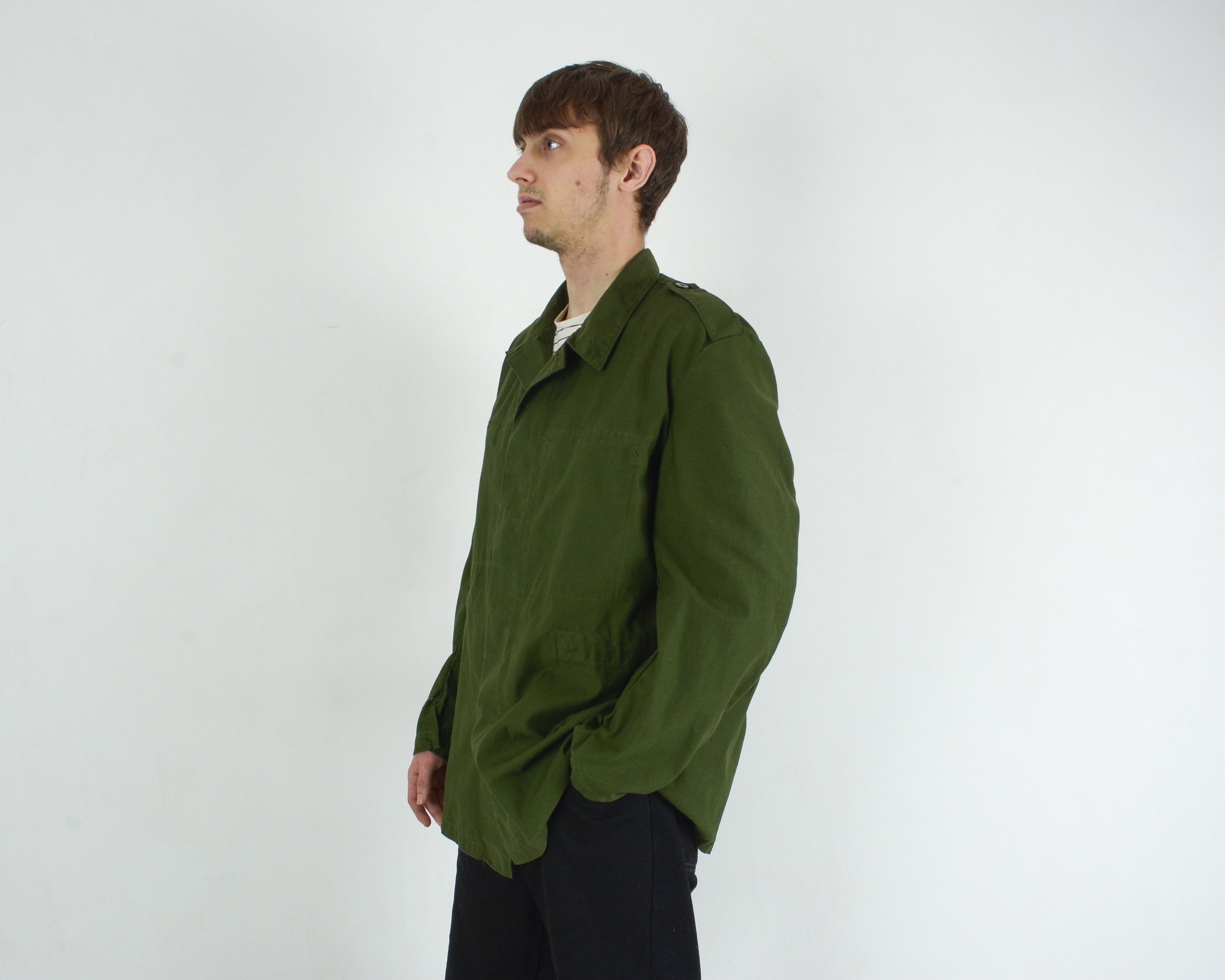 Vintage Sweden M Army Jacket C50 Coat Lightweight Field Blazer Top Size US M / EU 48-50 / 2 - 4 Thumbnail
