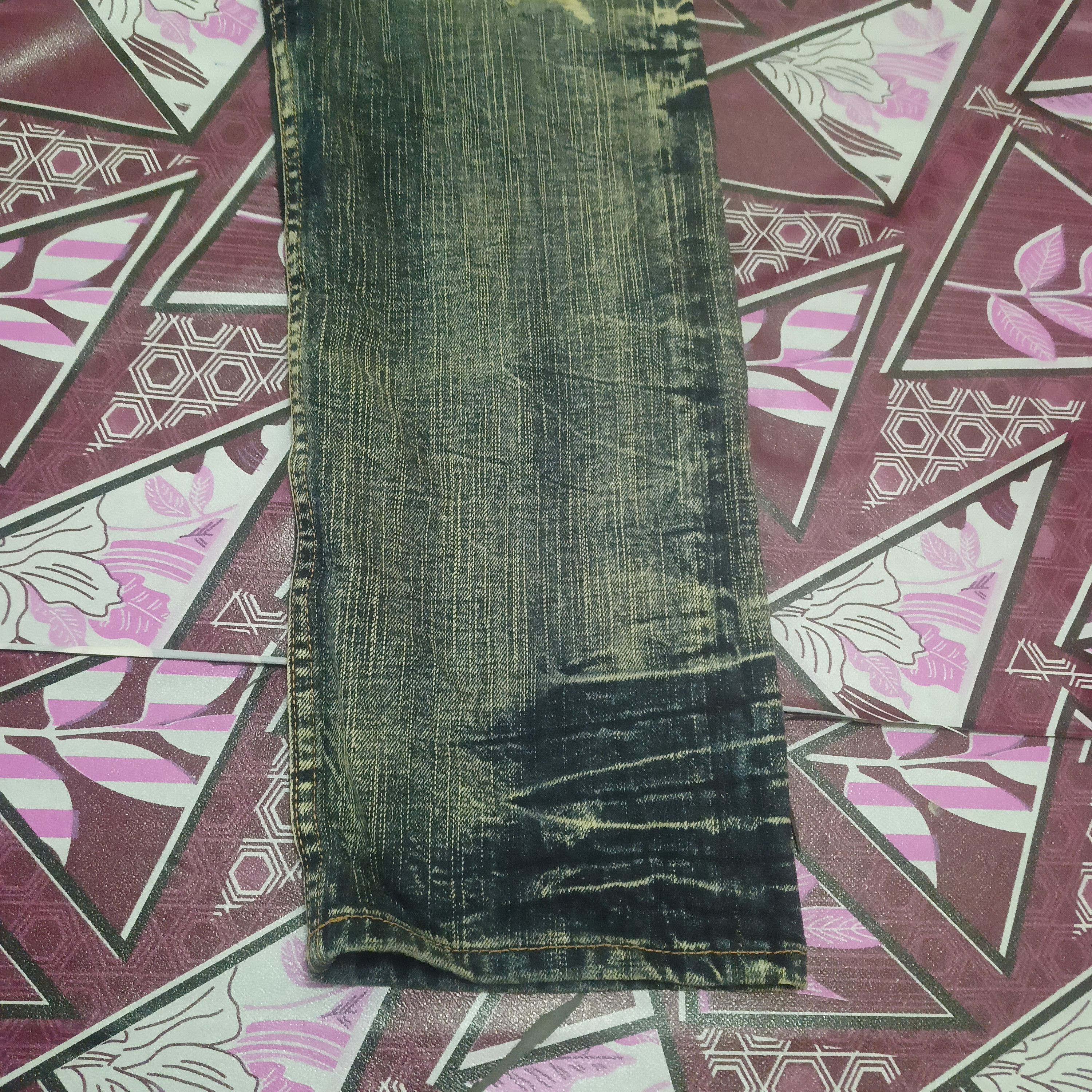 If Six Was Nine 💥Insane💥 Sick Sorridere Japan Flared Distressed Jeans Size US 30 / EU 46 - 9 Thumbnail