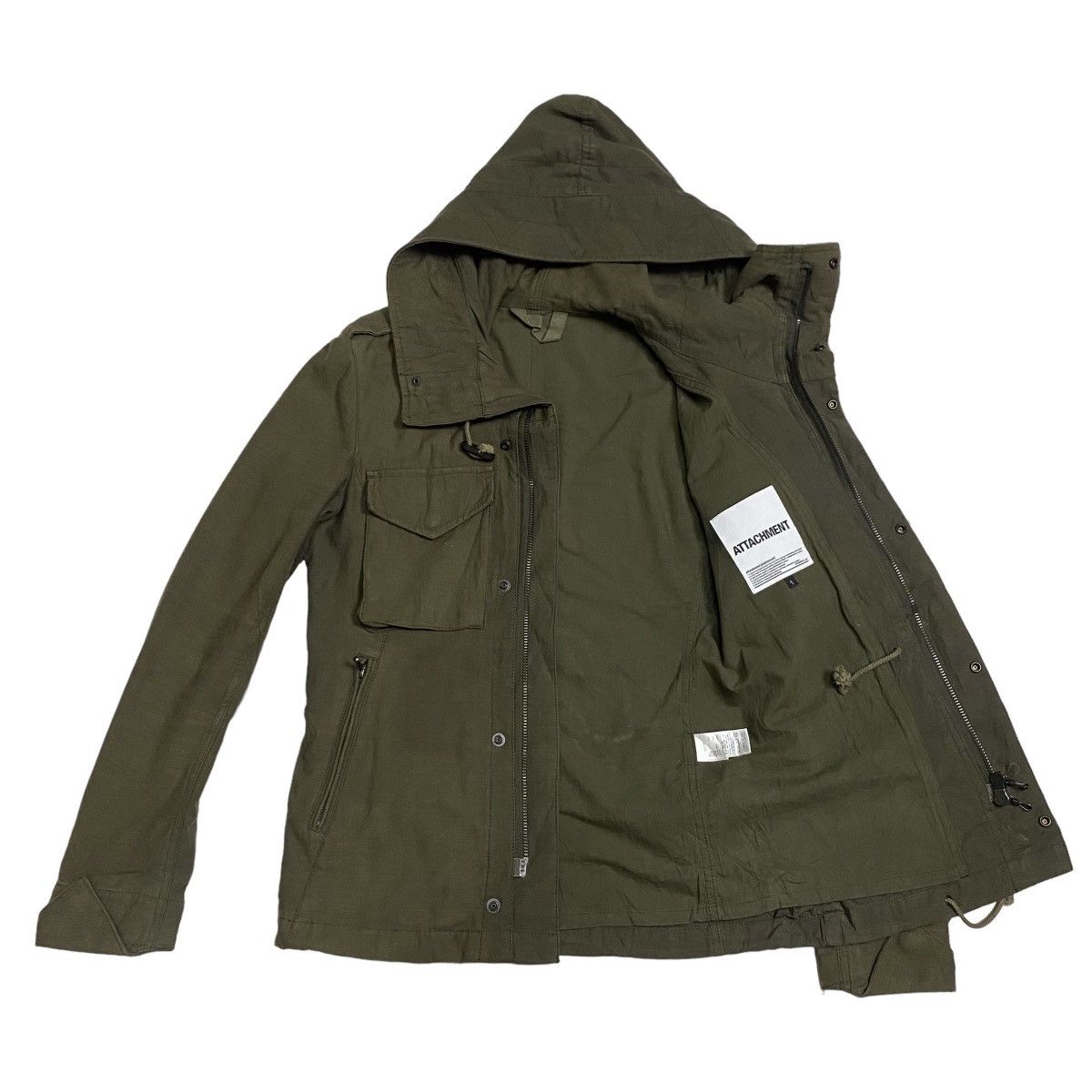 Attachment × Japanese Brand Attachment Parka zipper hoodie Size US S / EU 44-46 / 1 - 10 Thumbnail