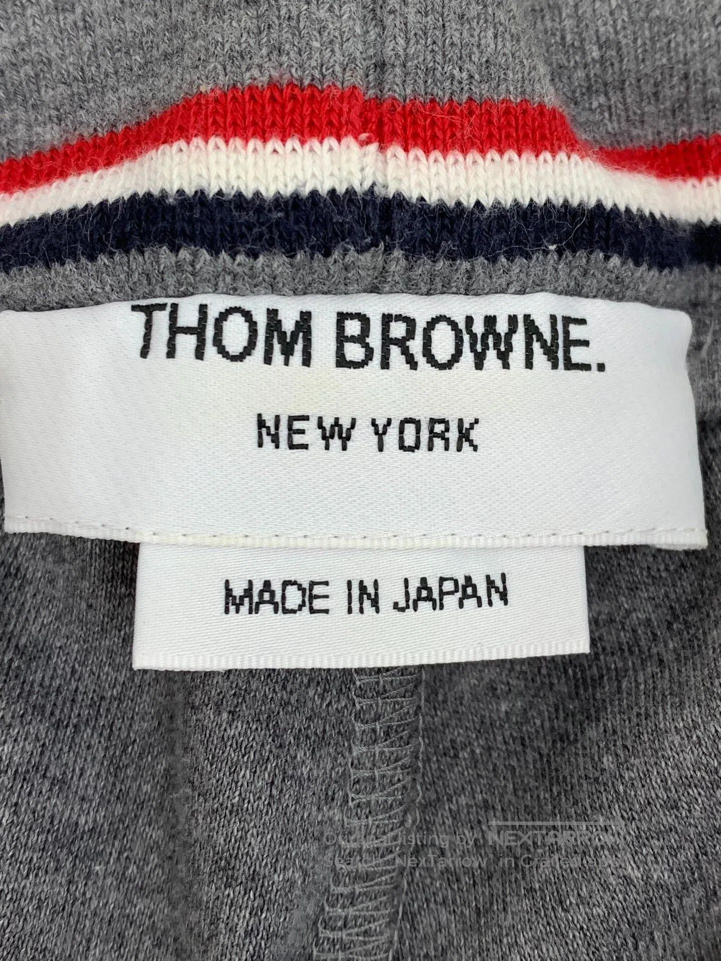 Thom Browne Thom Browne Side Stripe Cotton Jogger Pants. Size US 26 / EU 42 - 7 Thumbnail