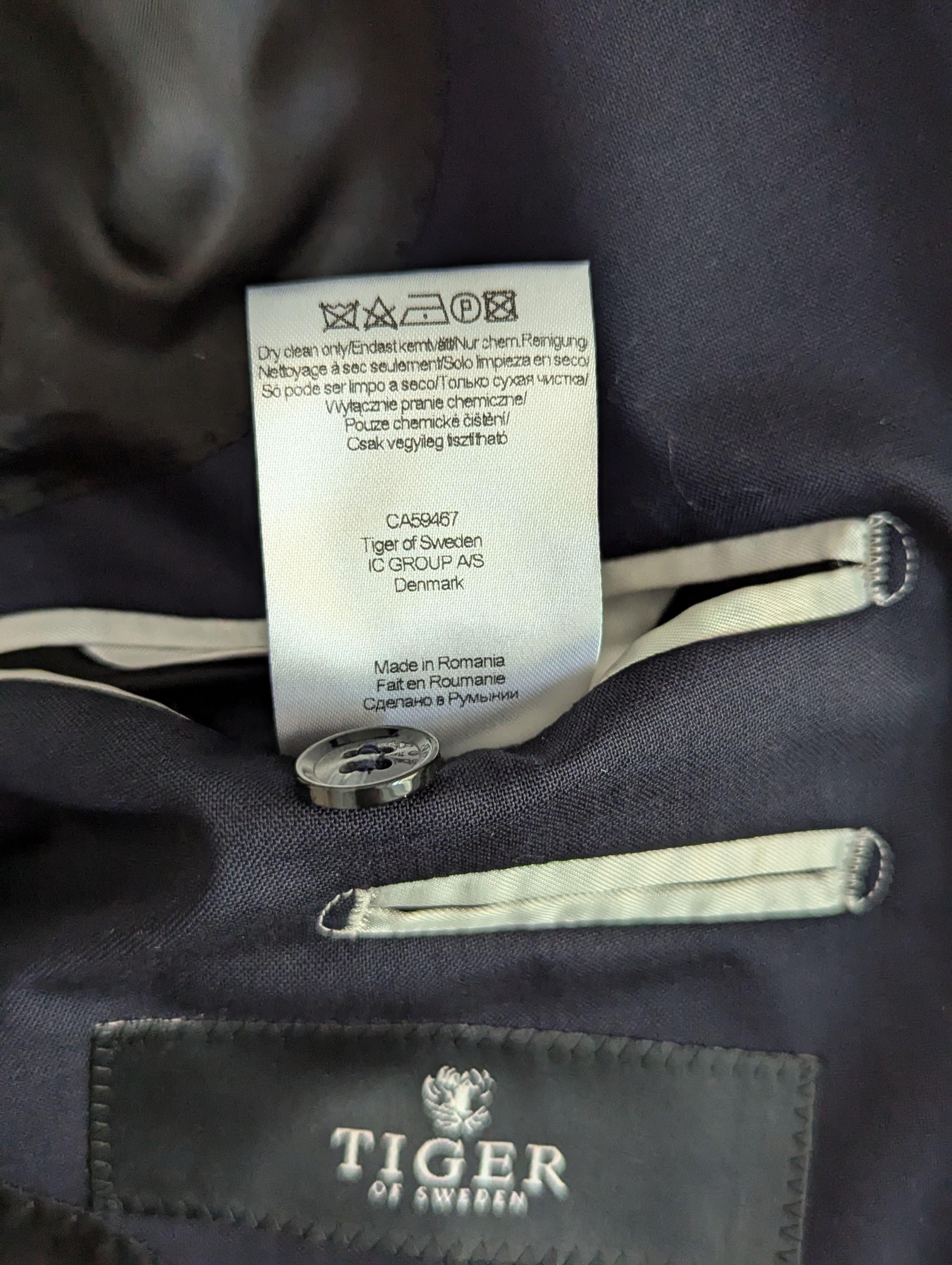 Tiger of Sweden Tiger Of Sweden Navy Suit Size 36R - 5 Thumbnail