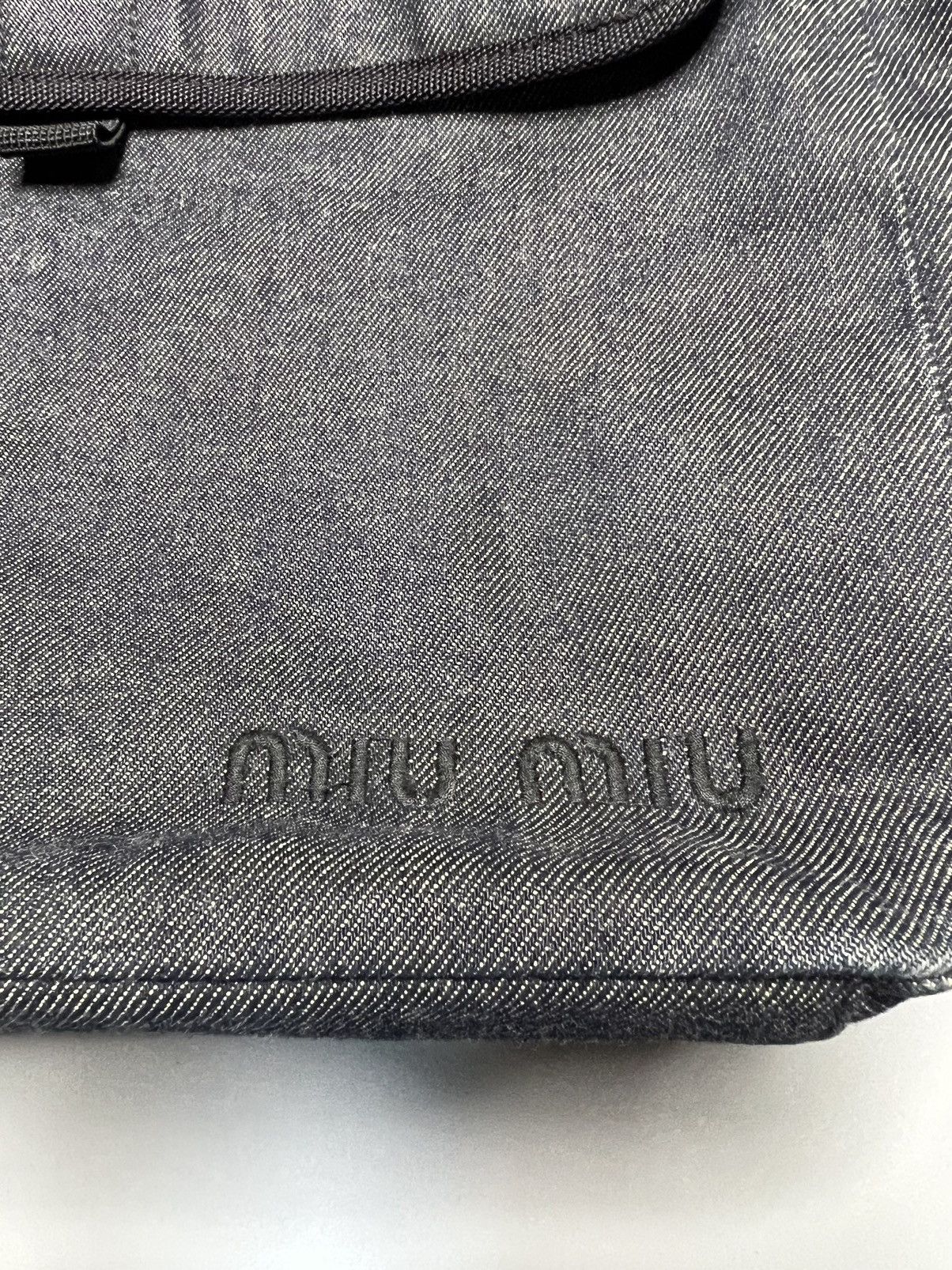 Miu Miu Miumiu x Prada Archive Denim Mesh Crossbody Bag Size ONE SIZE - 3 Thumbnail