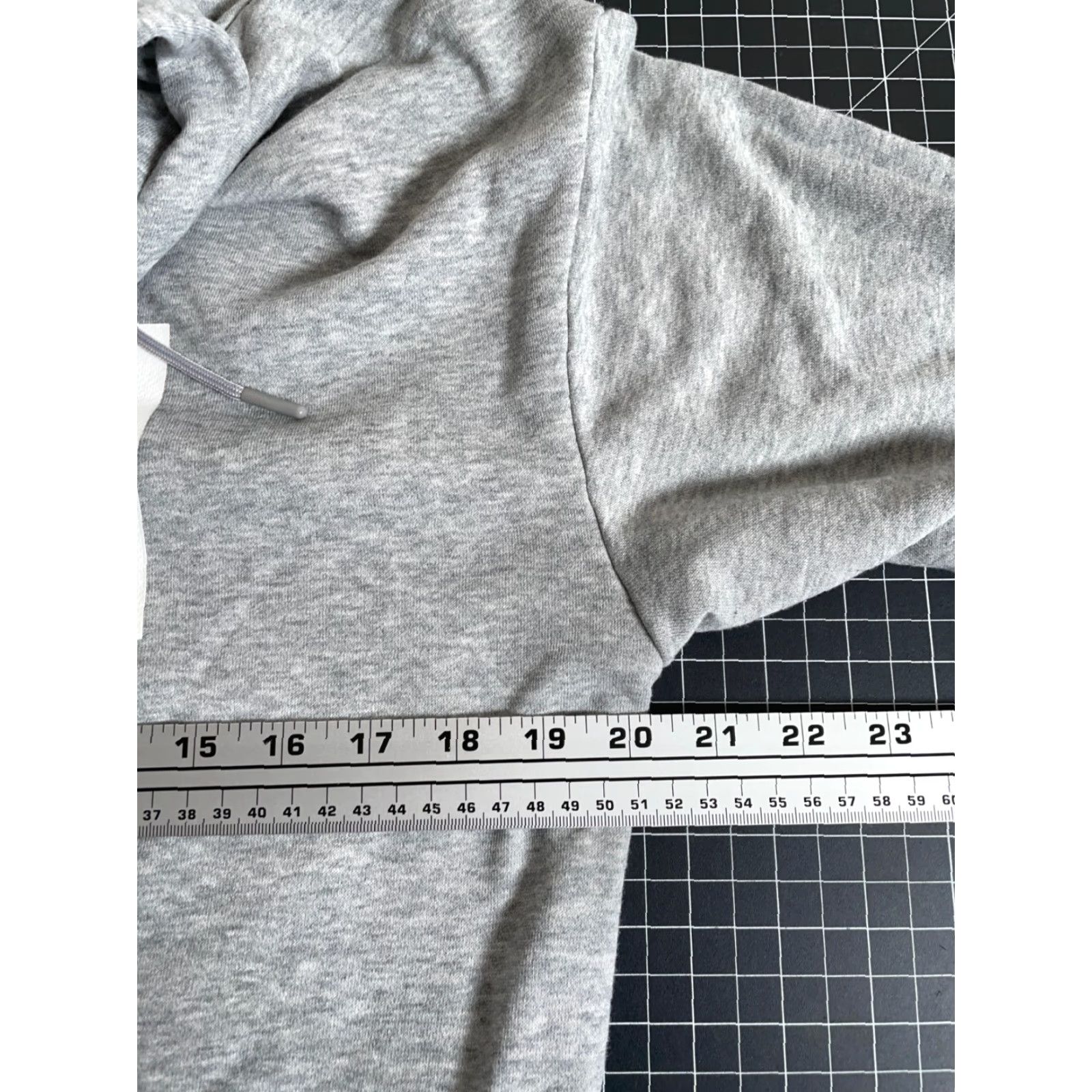 Nike Nike Elongated Hoodie Women's Medium Heather Gray Swoosh Logo French Terry Size M / US 6-8 / IT 42-44 - 5 Thumbnail