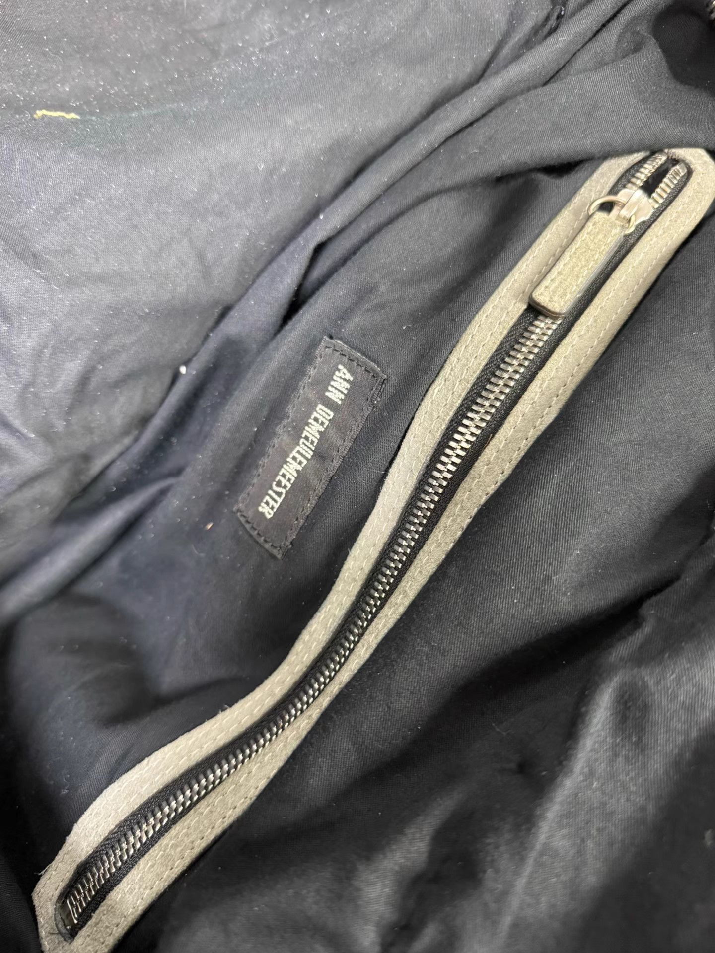 Ann Demeulemeester Ann Demeulemeester Oversized Suede Tote Bag K20 Size ONE SIZE - 8 Thumbnail