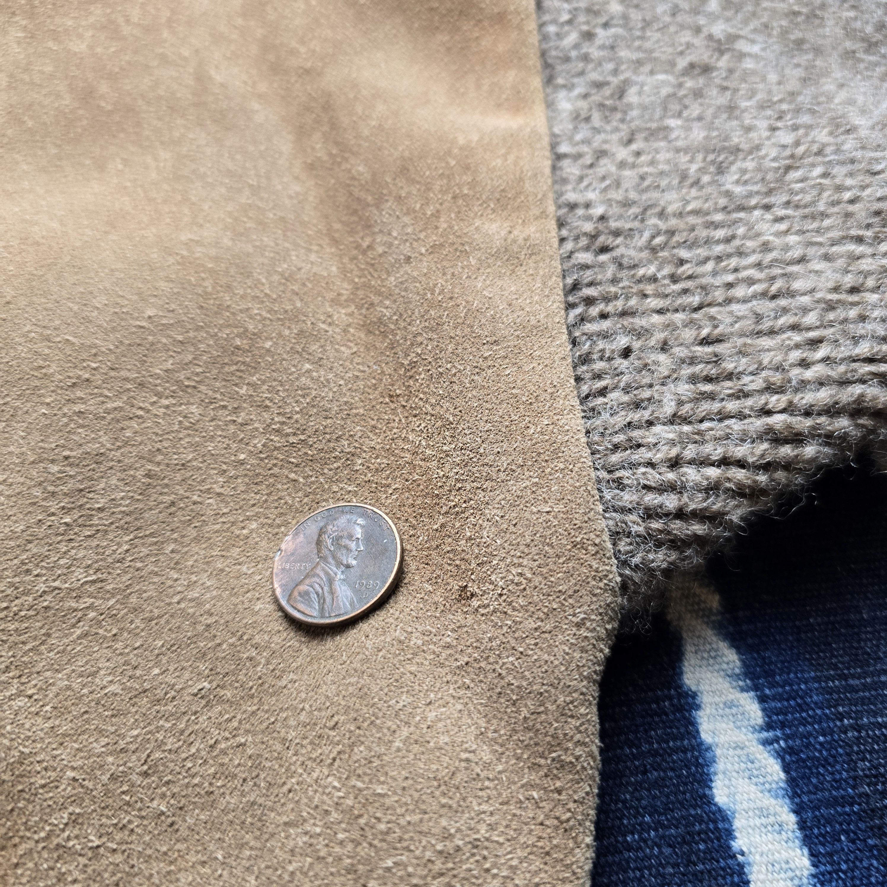 Polo Ralph Lauren Vintage Polo Ralph Lauren Wool Suede Satin Lined Cardigan Size S / US 4 / IT 40 - 6 Thumbnail