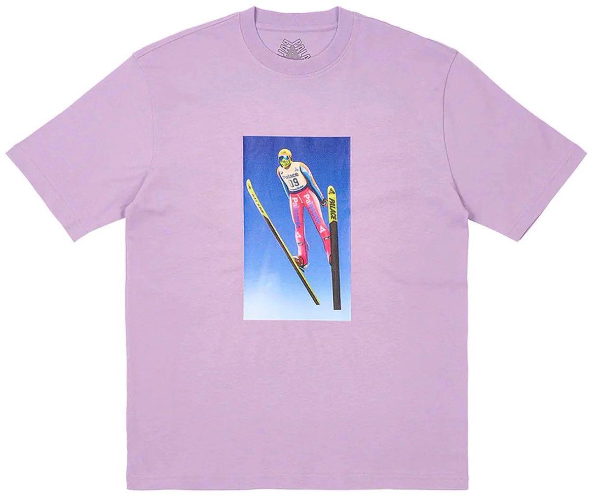 Palace Palace Lift Off T-Shirt Ski Jumper Light Purple Tee Size XL Size US XL / EU 56 / 4 - 1 Thumbnail