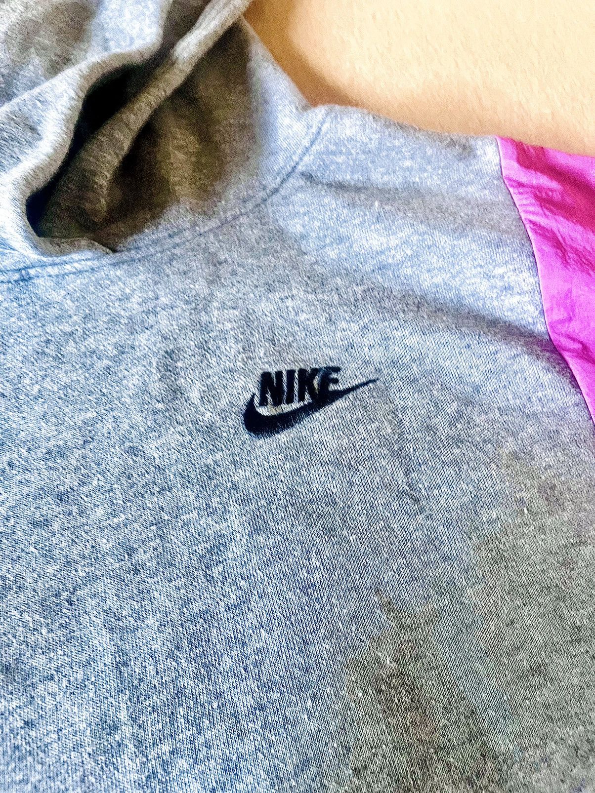 Nike Nike Women’s Icons Clash Pullover Windbreaker (Grey) - Small Size S / US 4 / IT 40 - 3 Thumbnail