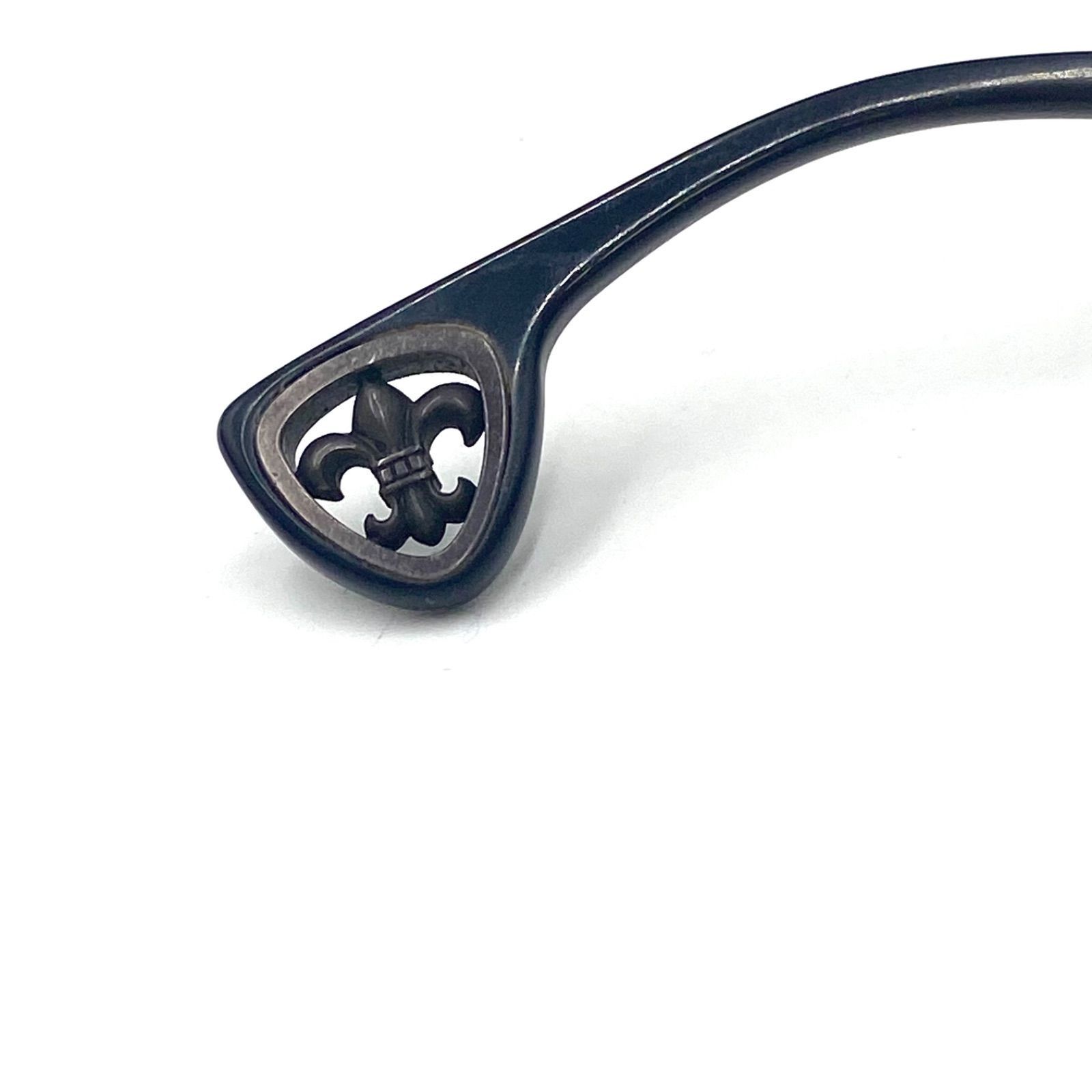 Chrome Hearts CHROME HEARTS DRILLED Eyeglasses Black 53□18-141 Size ONE SIZE - 9 Thumbnail