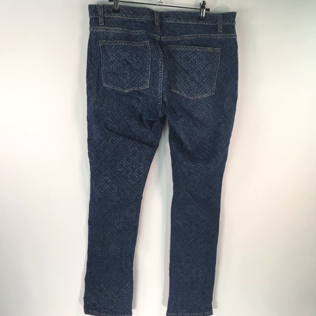 Banana Republic VINTAGE Banana Republic Womens Boot Cut Jeans Blue Medium Wash Stretch Whiskered Denim 8 Size 30" / US 8 / IT 44 - 3 Thumbnail