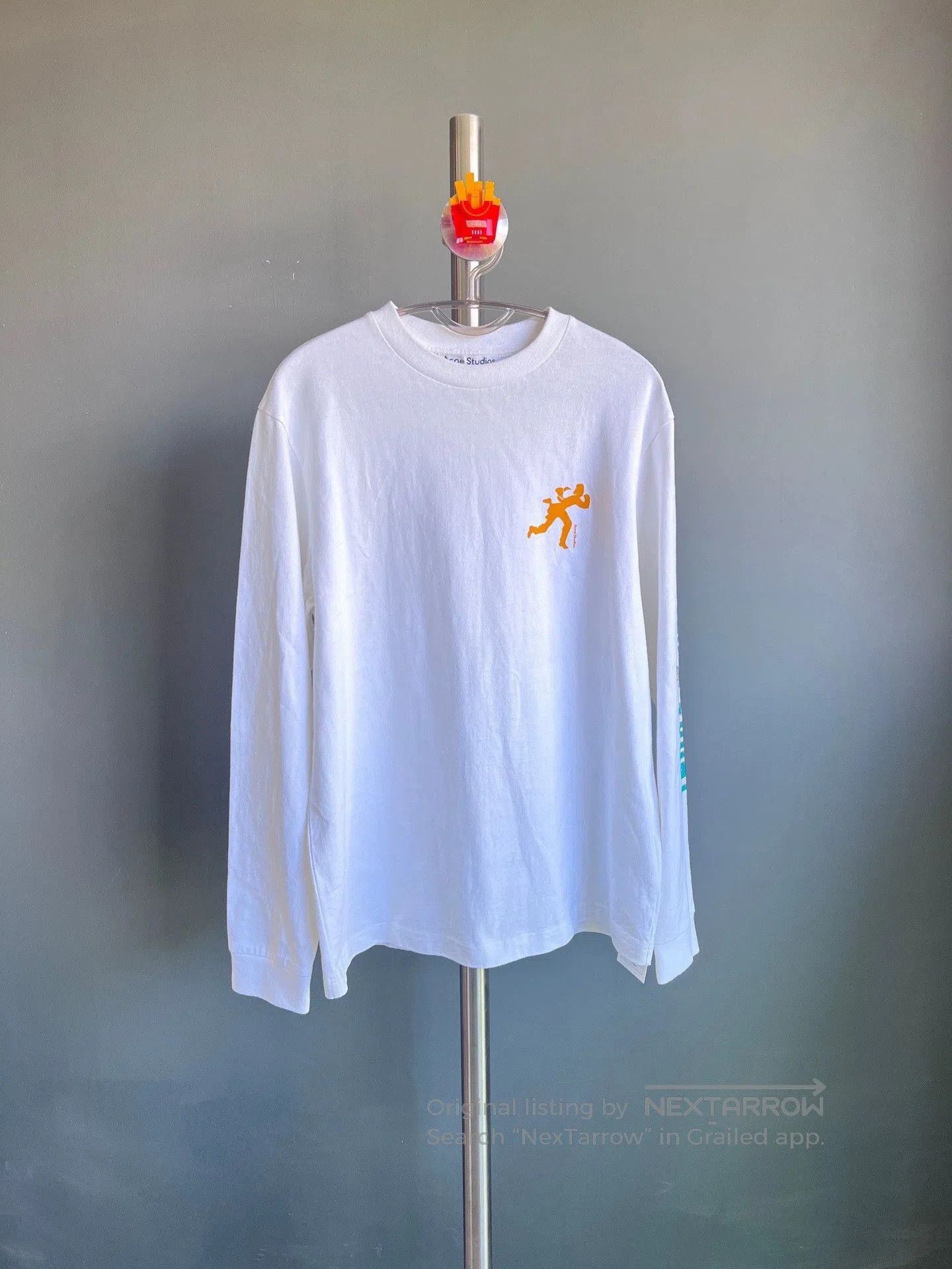 Acne Studios Acne Studios Side Sleeve Logo Longsleeve. Size US S / EU 44-46 / 1 - 1 Thumbnail