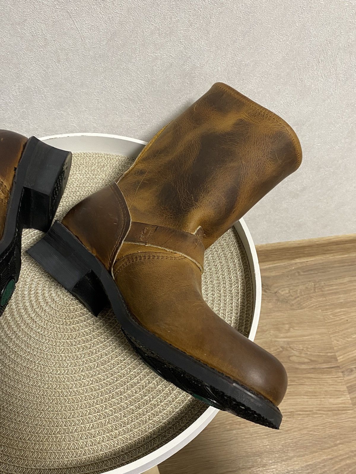 Frye Frye Engineer 12R 77400 AS98 Sendra Leather Boots Size: 39 Size US 9 / IT 39 - 13 Thumbnail