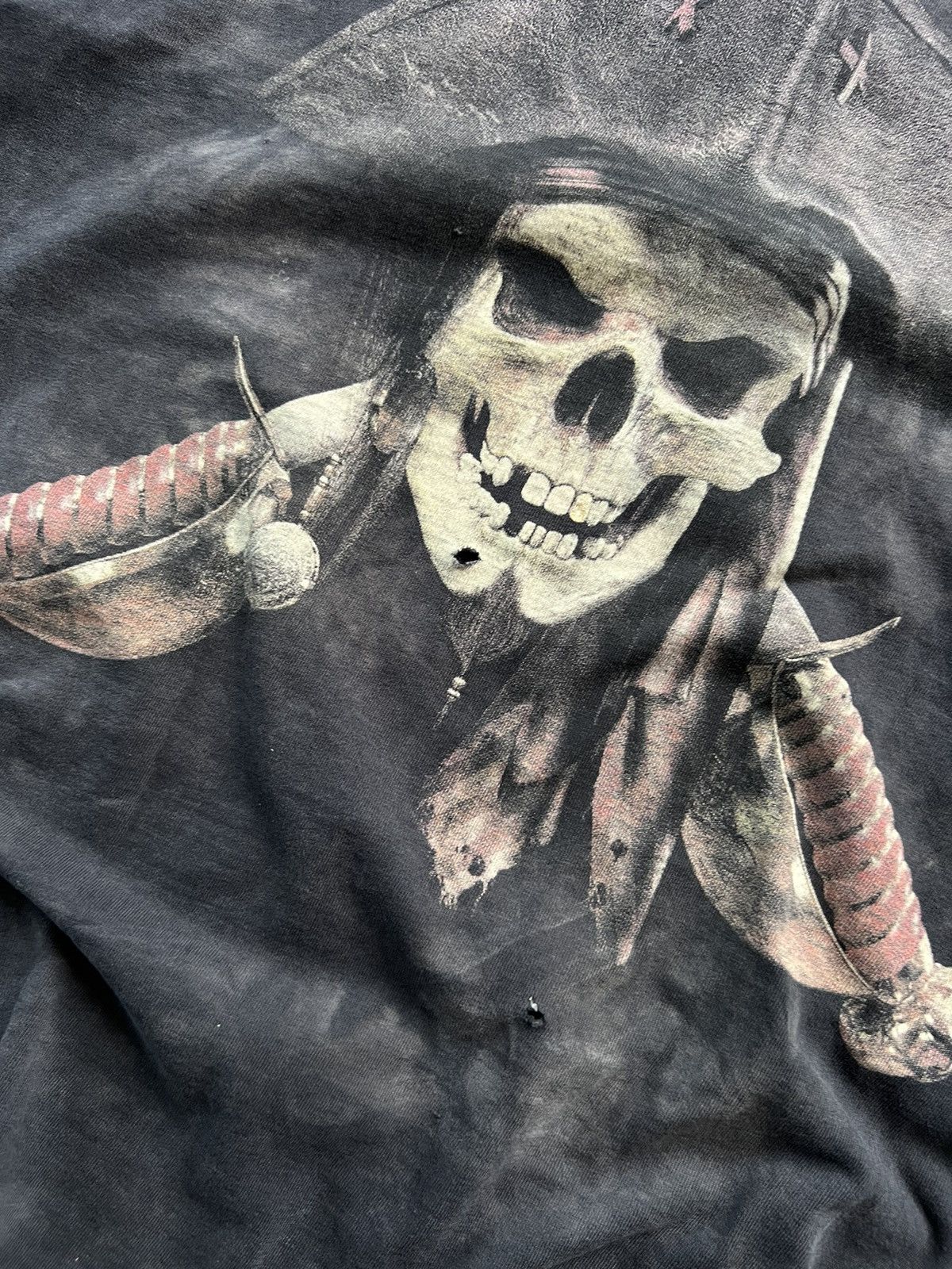 Band Tees × Vintage 00s Vintage Graphic Tee Pirates Of The Carribian Size US M / EU 48-50 / 2 - 4 Thumbnail