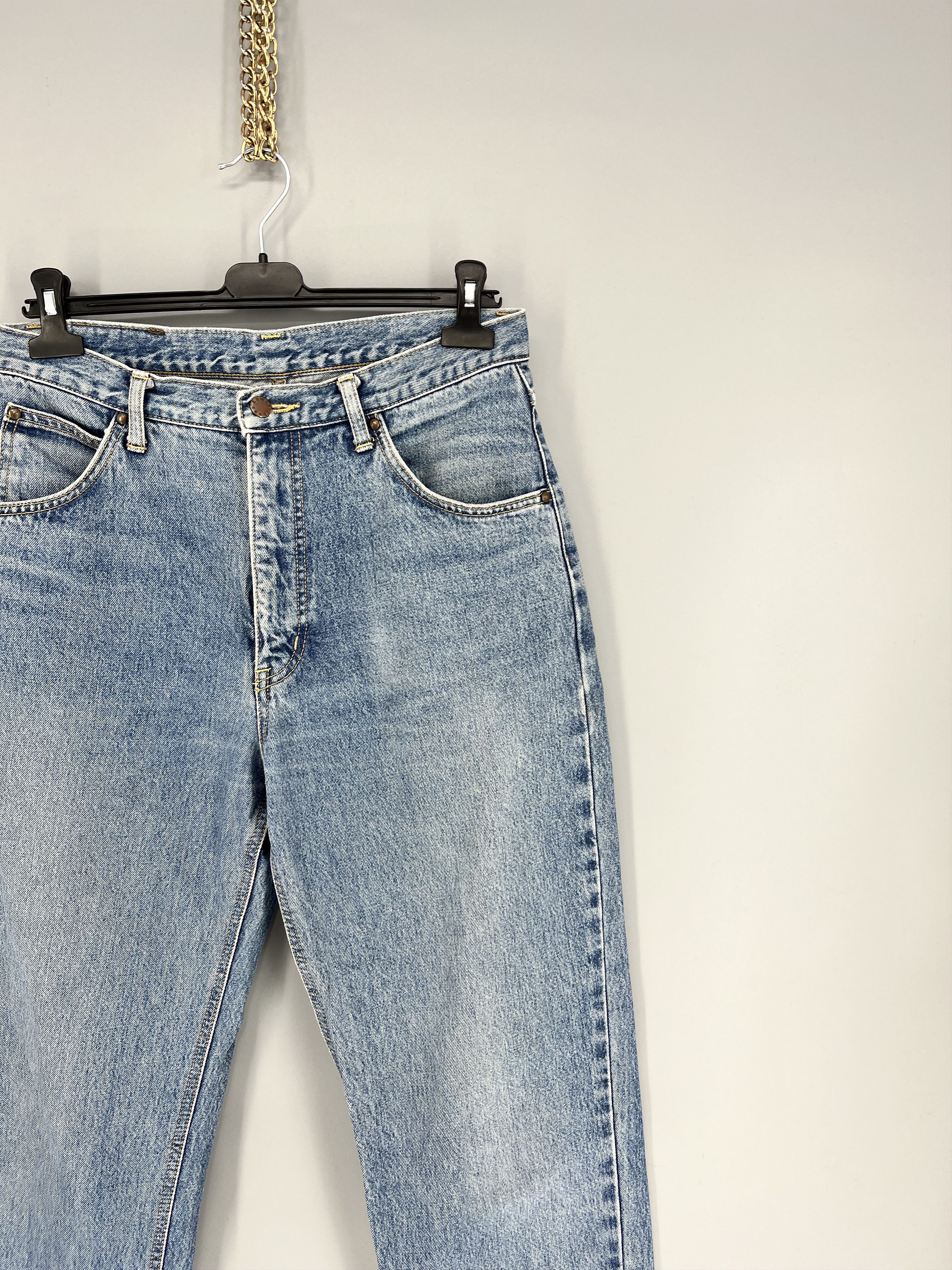 Edwin Vintage 90s Edwin Made in Japan Tapered Navy Men’s Jeans Size US 33 - 3 Thumbnail