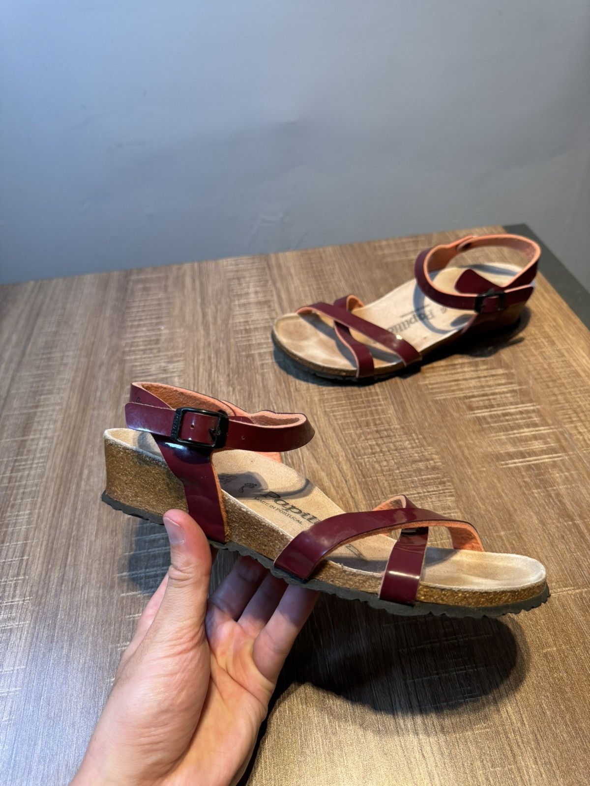 Papillio By BIRKENSTOCK Lola Leather Sandal Womens US 7