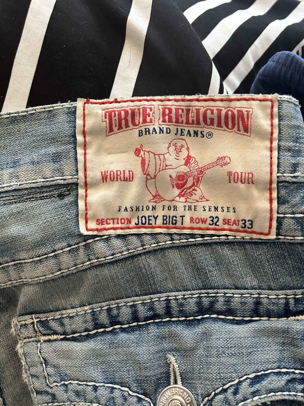 True Religion Vissereine true religion repaired jeans Size US 33 - 3 Thumbnail