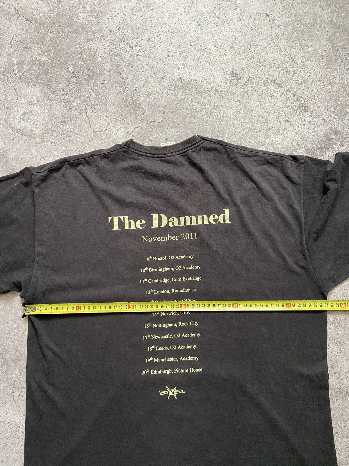Band Tees The Damned Anniversary Tour Tee Vintage Rock Punk Size US XL / EU 56 / 4 - 7 Thumbnail