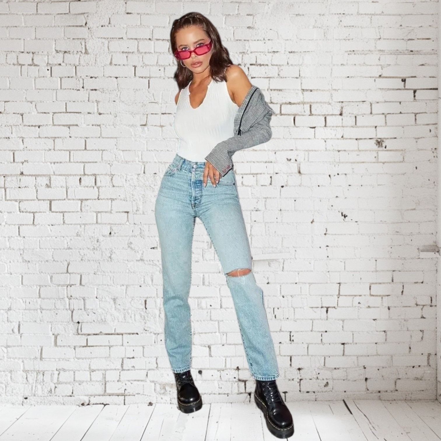 Other NWOT Revice Denim Ex-boyfriend Player One Jeans Size 26" / US 2 / IT 38 - 1 Thumbnail