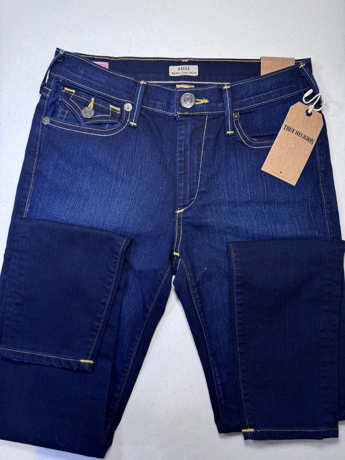 True Religion True Religion Women's Blue Jeans - New with Tags, size 27 Size 27" / US 4 / IT 40 - 1 Thumbnail