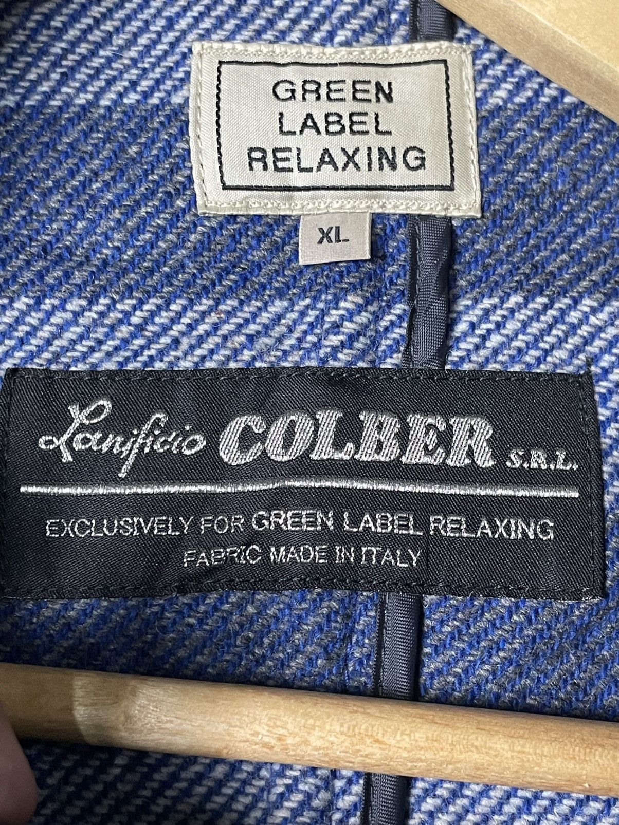 Japanese Brand × Vintage Lanificio Colber Brand Hooded Duffle Jacket (107) Size US XL / EU 56 / 4 - 9 Thumbnail