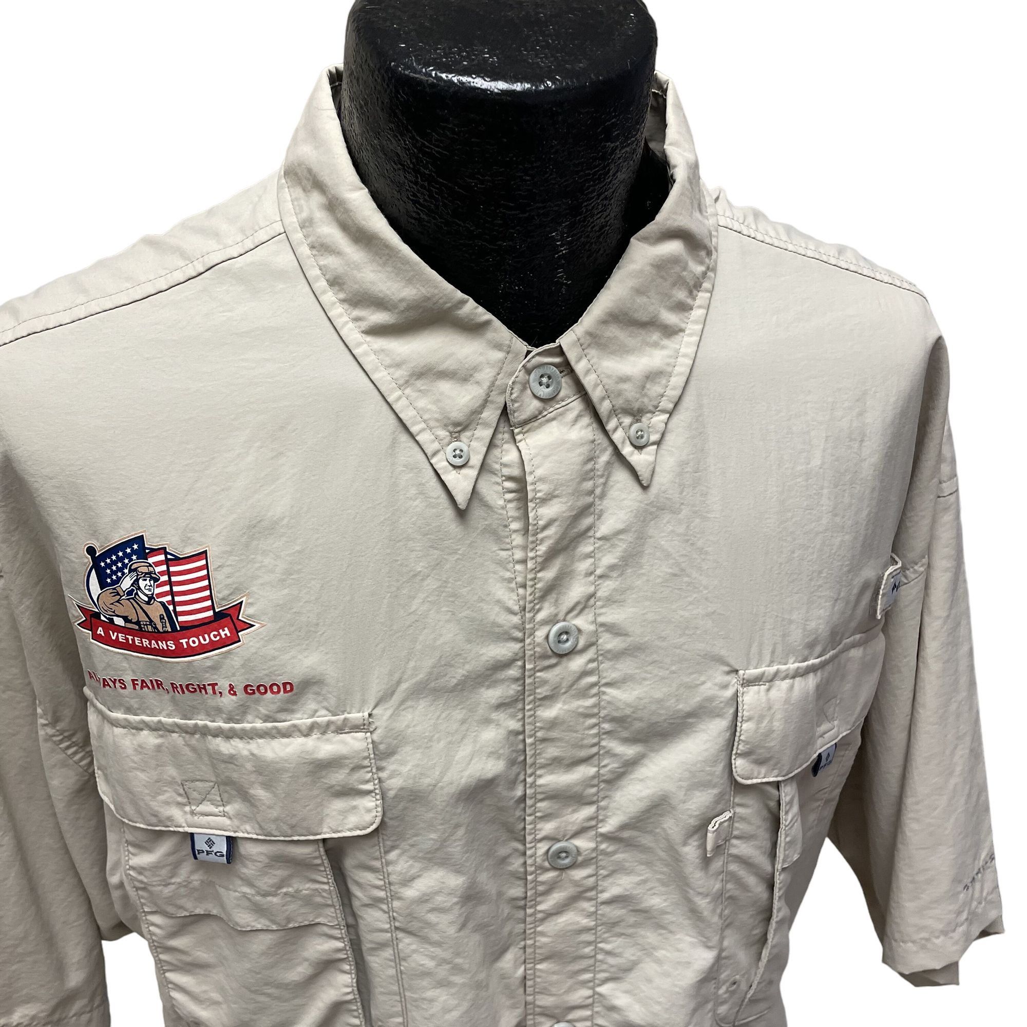Columbia Columbia PFG Pro Fishing VENTED Shirt Your Best Bet USA VET Size US XXL / EU 58 / 5 - 3 Thumbnail